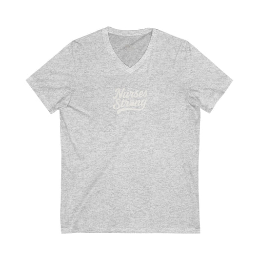 Vintage NS V-Neck Tee, Healthcare Worker Apparel, Nursing Student Top