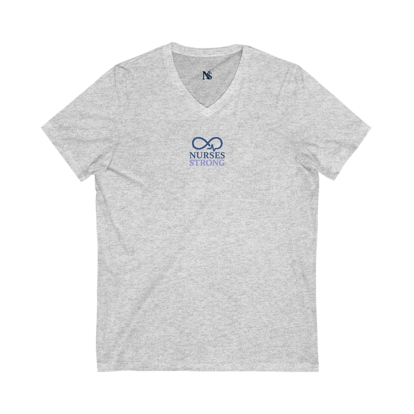 Infinity NS V-Neck Tee - | Inspirational Shirt for Healthcare Workers, Nurse Gift