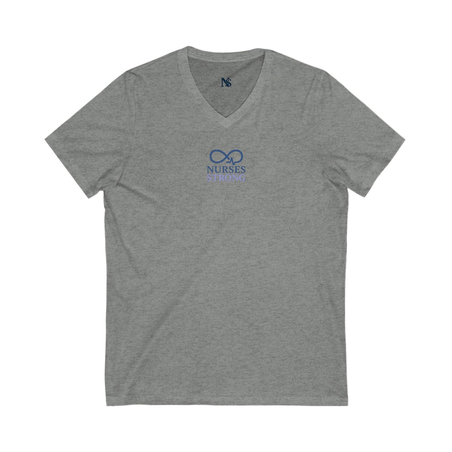 Infinity NS V-Neck Tee - | Inspirational Shirt for Healthcare Workers, Nurse Gift