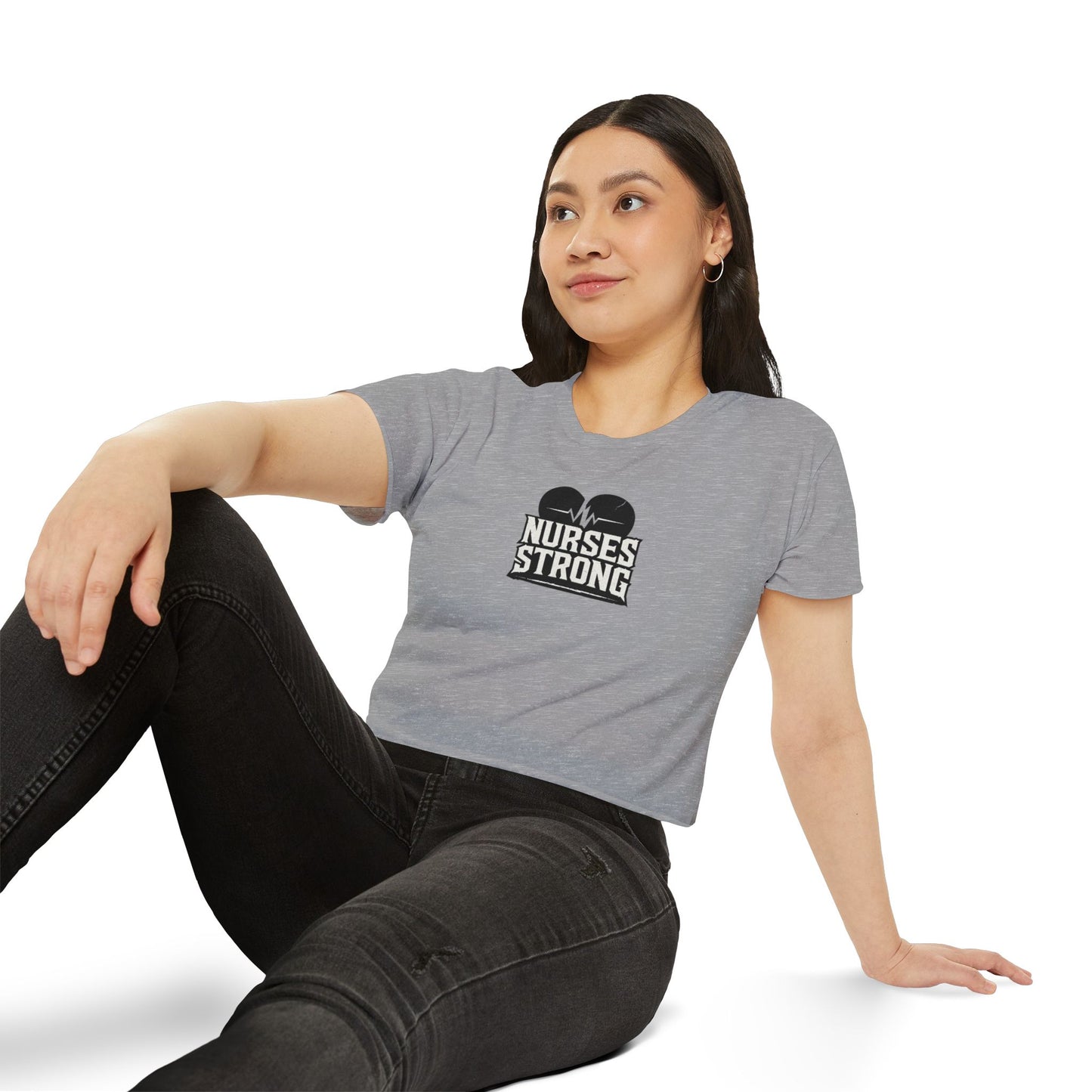 When We Were Young Festival Crop Top, Edgy Crop Tee