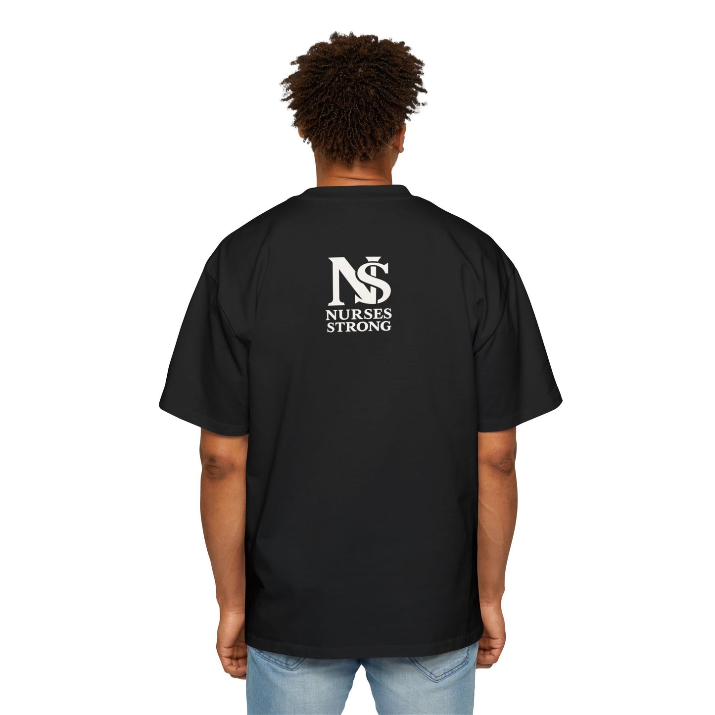 ICU Nurse Oversized Tee - Unisex Nurse Shirt, Gift for Healthcare Workers, Nurse Appreciation, Casual Wear, Red T-Shirt