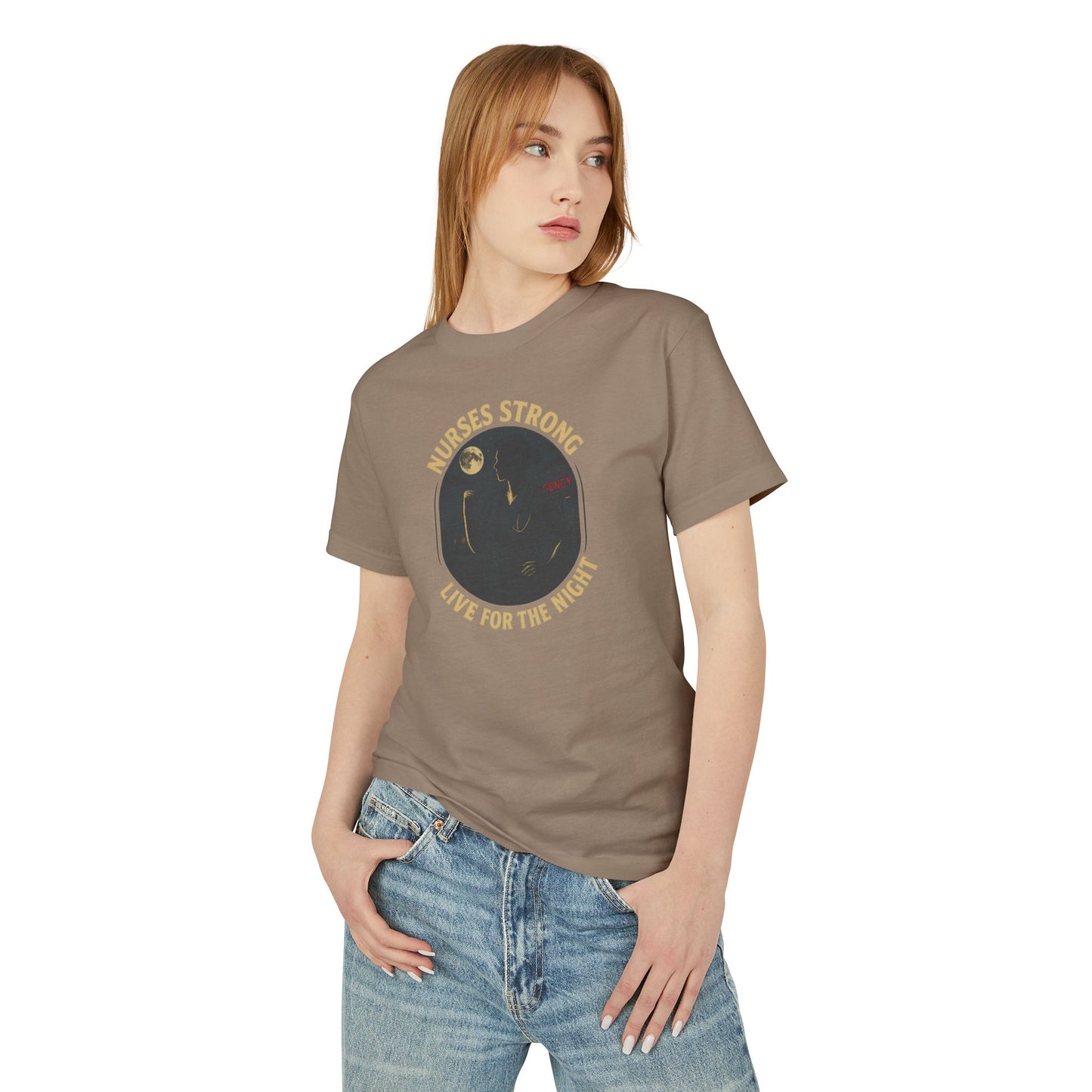Live for the Night | Comfortable Cotton Shirt, Gift for Nurses
