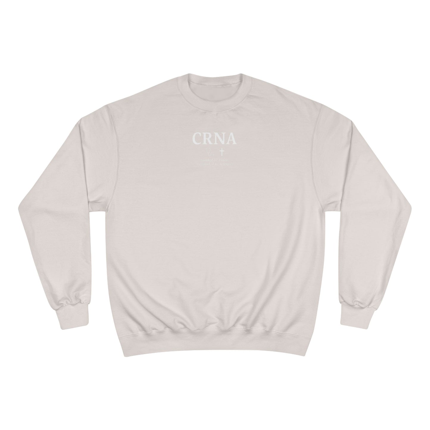 Guided by Faith, Champion Sweatshirt, Cozy Apparel, Inspirational, Perfect Gift for a Graduate