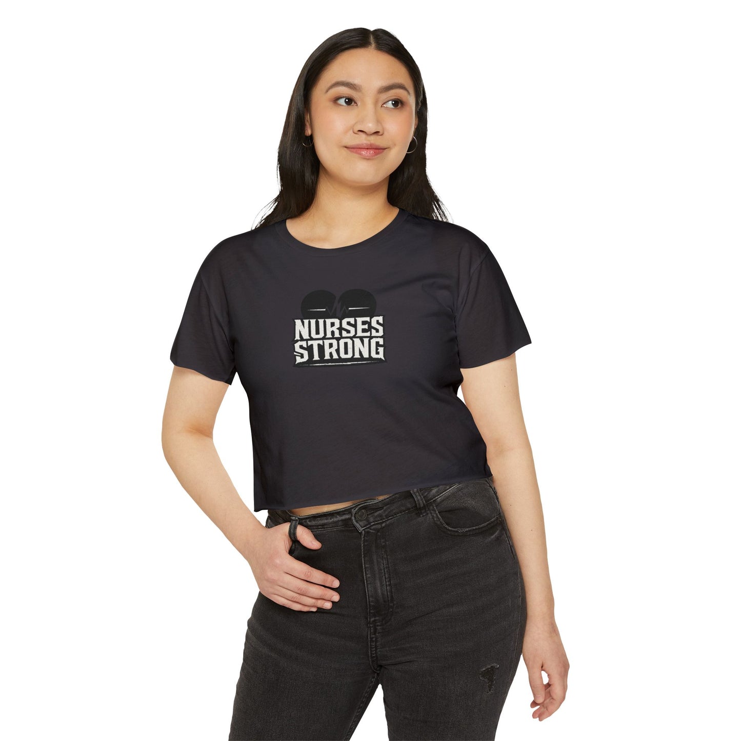When We Were Young Festival Crop Top, Edgy Crop Tee
