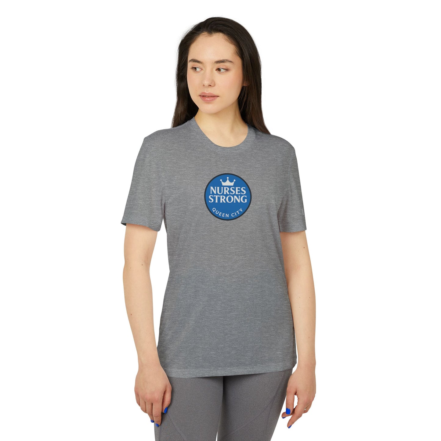 Adidas Queen City NS Sport T-shirt | Athletic Tee, Gifts for Nurses, Fitness Apparel, Casual Wear