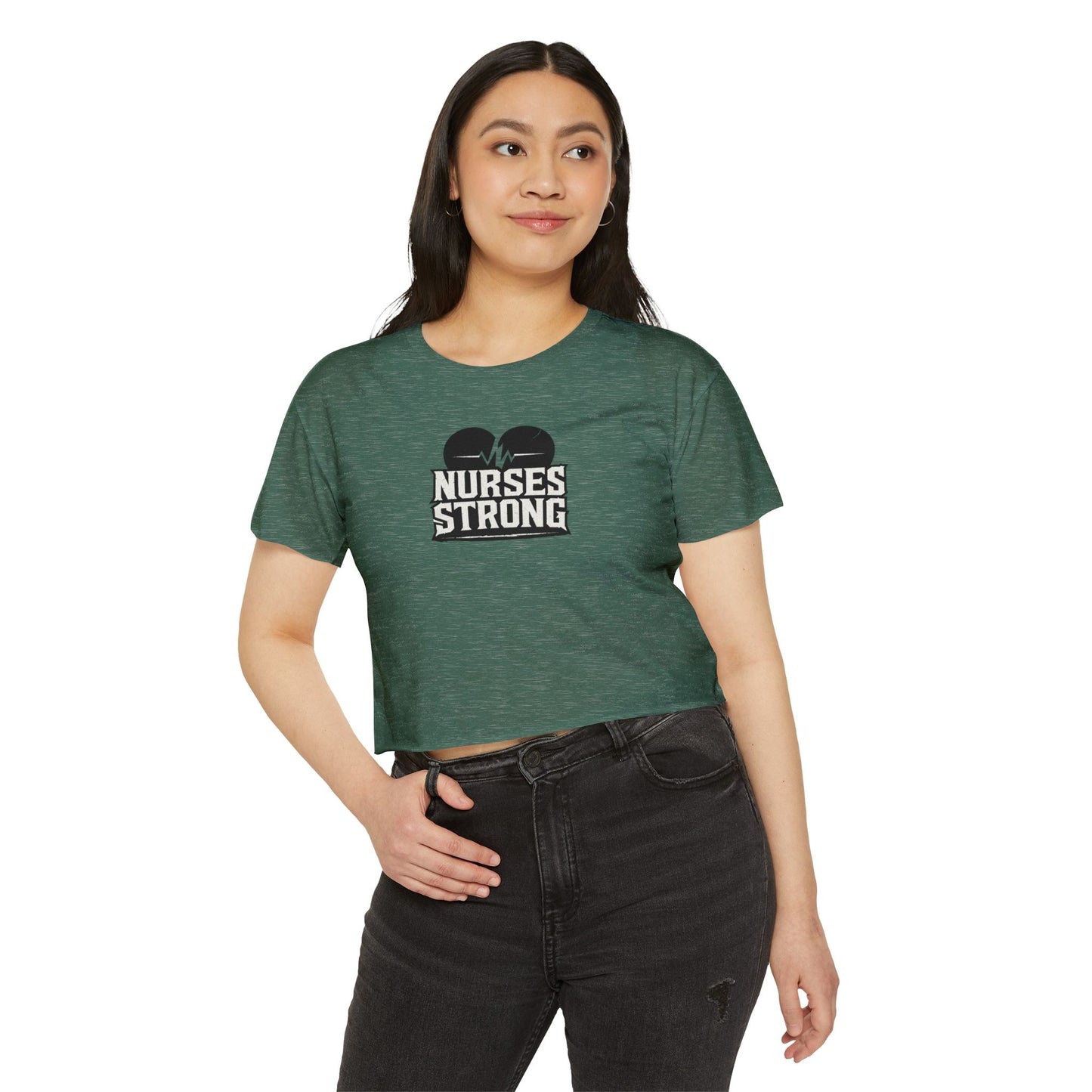 When We Were Young Festival Crop Top, Edgy Crop Tee