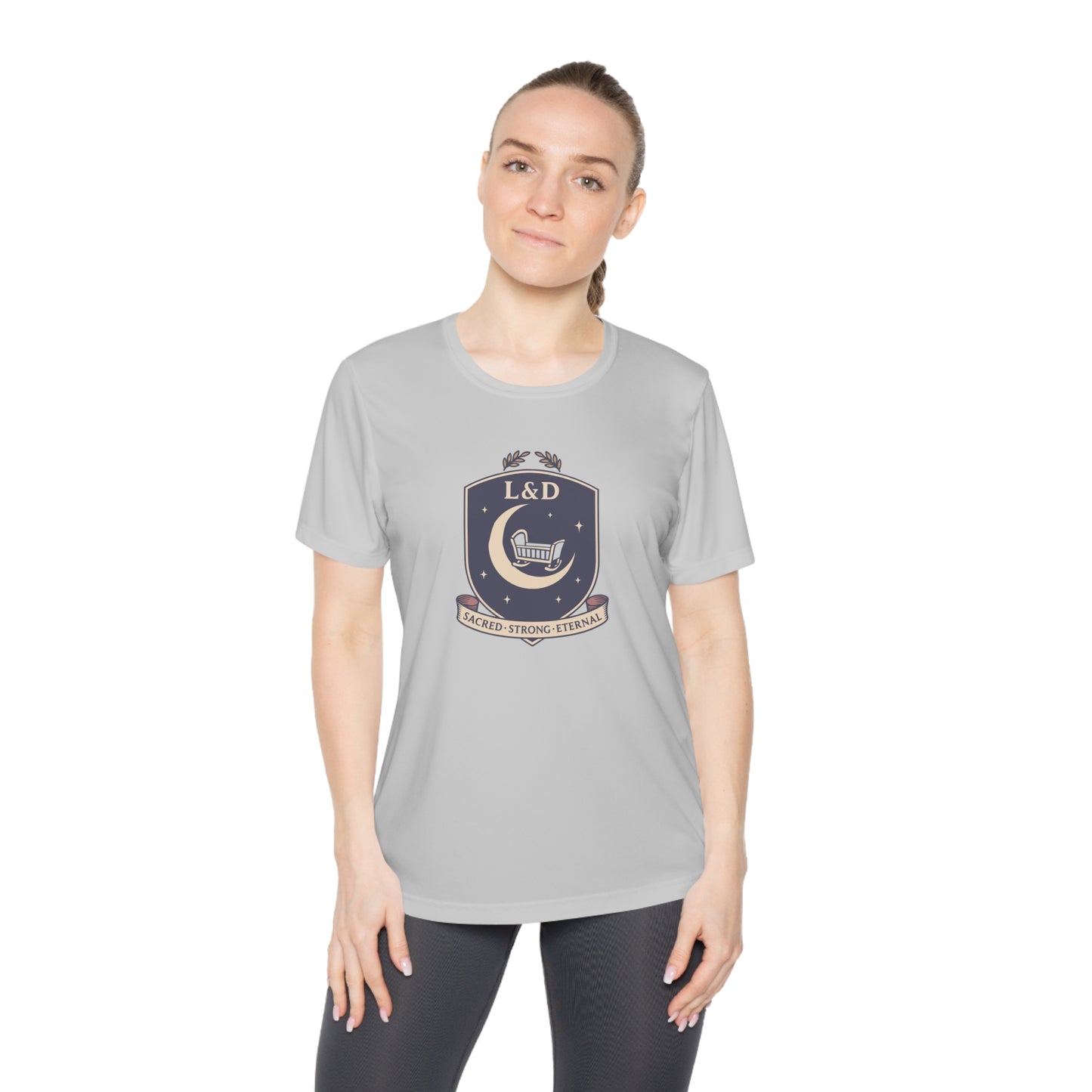 Competitor Tee, Ladies Athletic Shirt, Running Tee, Sportswear Top, Gym T-Shirt, Gifts for Athletes