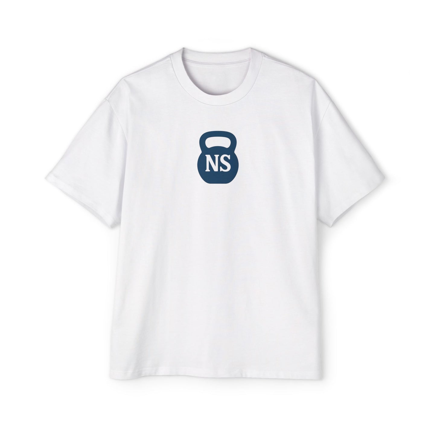 Back the Blue Men's Heavy Oversized Tee, Casual Streetwear Tee