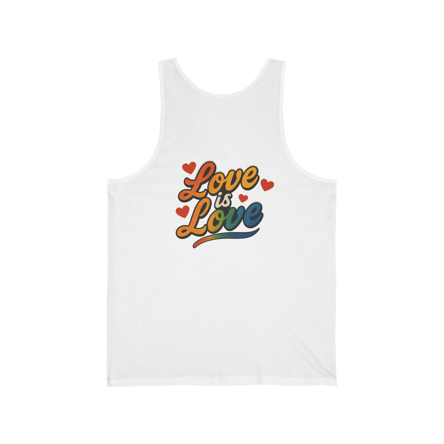 Love is Love Unisex Jersey Tank Top - Gift for Nurses