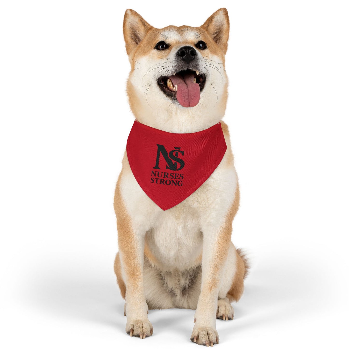 Pet Bandana Collar for Nurses, Dog Accessories, Nurse Appreciation Gift, Pet Scarf, Veterinary Gift, Medical Profession Love
