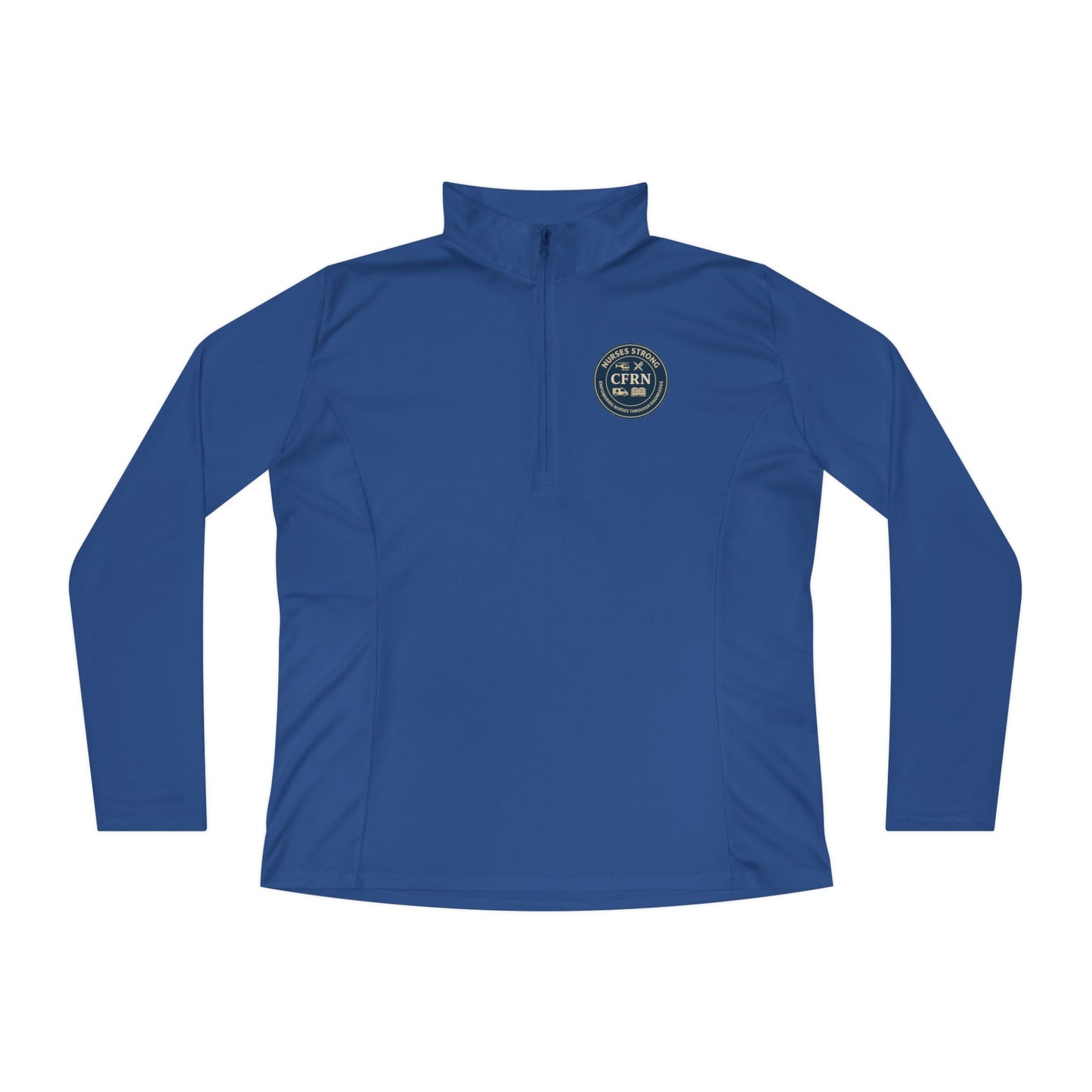 CFRN Ladies Quarter-Zip Pullover for Casual Comfort, Athletic Wear, Gift for Her, Outdoor Activities, Cozy Layering