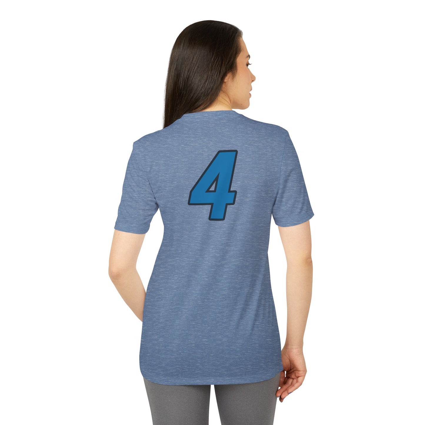 Carolina |4| Adidas Athletic Moisture Wicking Tee