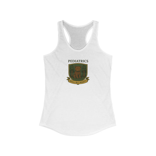 Pediatrics Tank, Inspirational Gift for Nurses, Cute Sleepwear, Summer Workout Top, Nursing Student Apparel