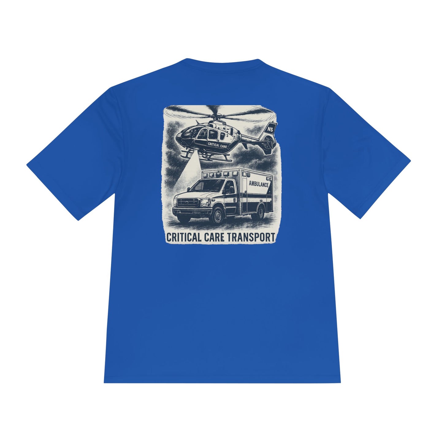Critical Care Transport Tee, Unisex Athletic Shirt, EMS Gift, First Responder Apparel, Workout Tee, Emergency Services Clothing