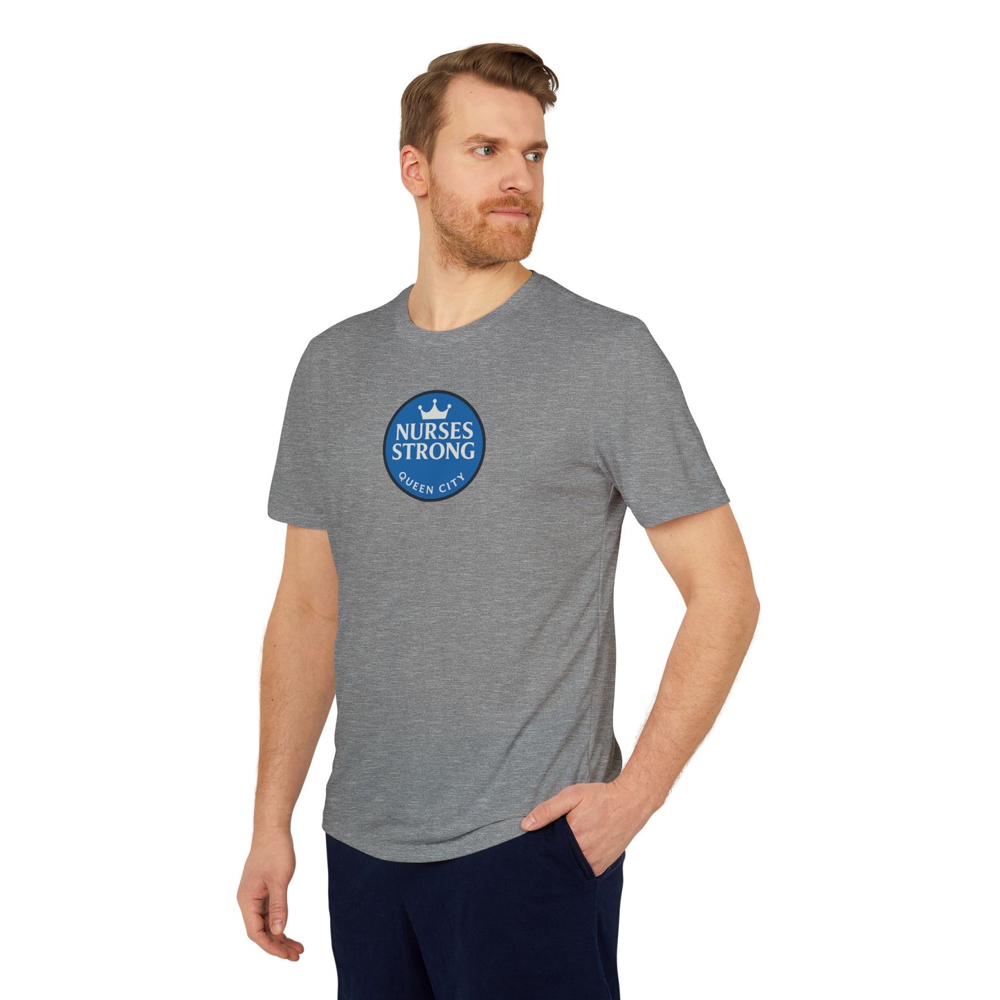 Adidas Queen City NS Sport T-shirt | Athletic Tee, Gifts for Nurses, Fitness Apparel, Casual Wear