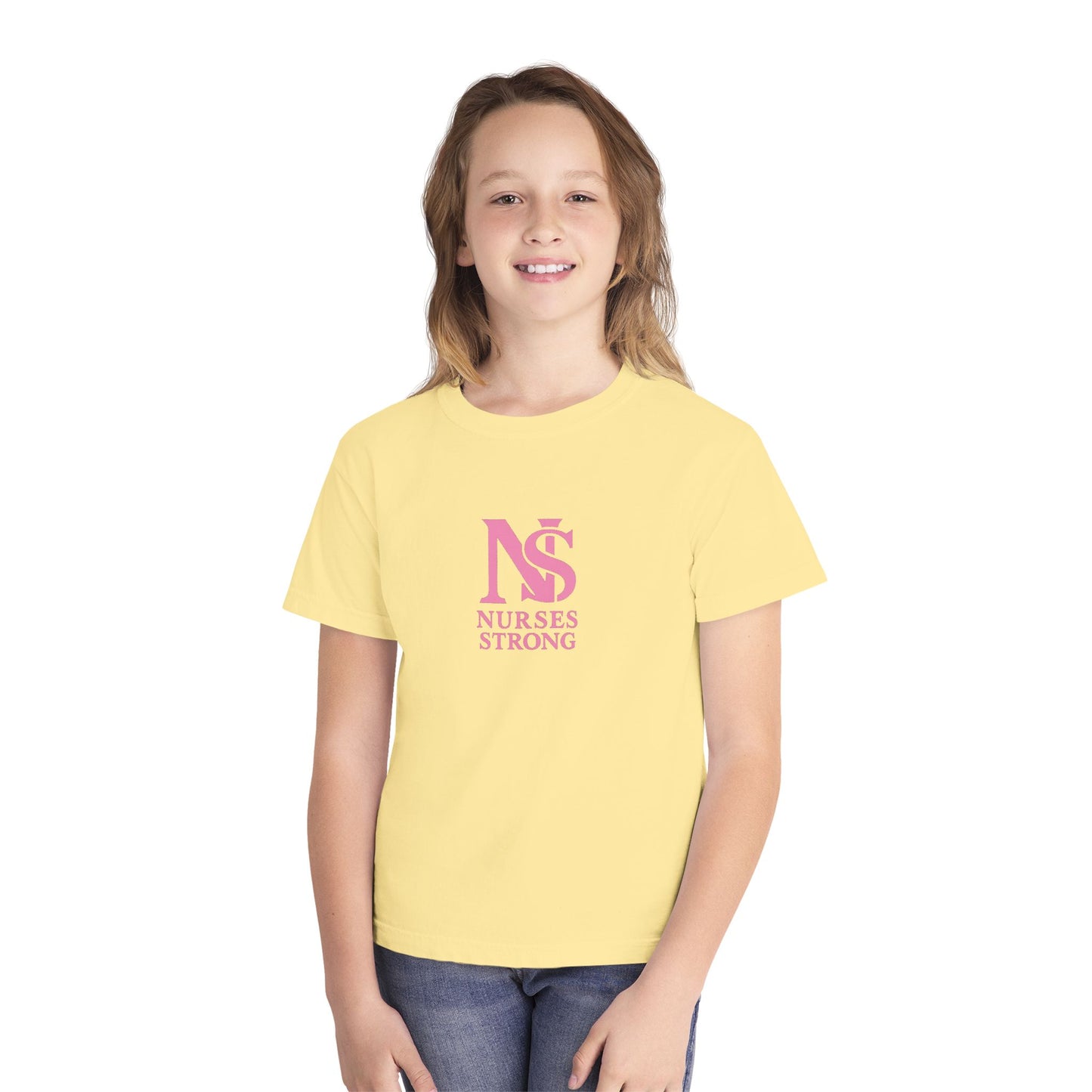 Nurses Strong Youth Tee, Inspirational Shirt for Future Nurses, Motivational Gift, Medical Student Apparel, Health Care T-Shirt