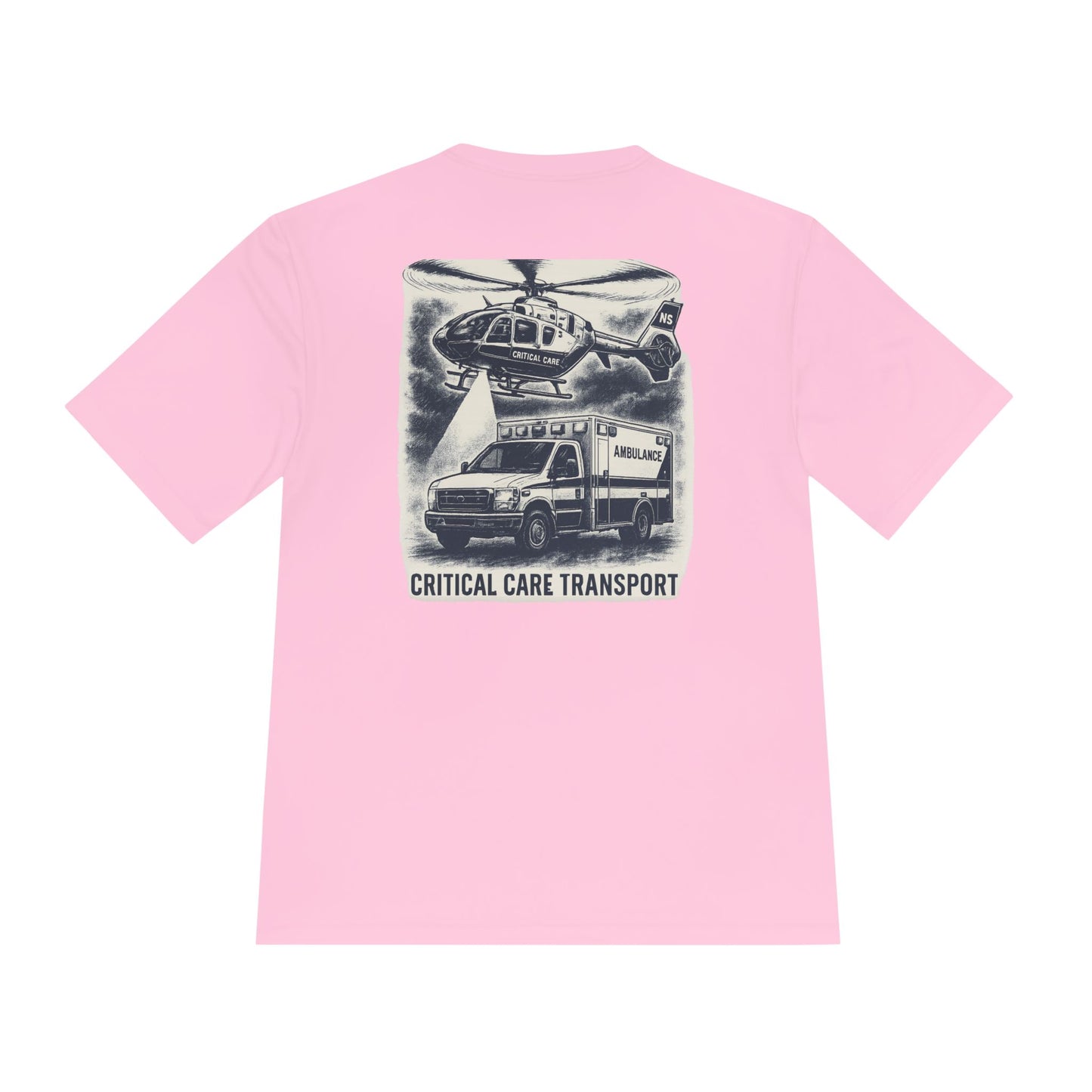 Critical Care Transport Tee, Unisex Athletic Shirt, EMS Gift, First Responder Apparel, Workout Tee, Emergency Services Clothing