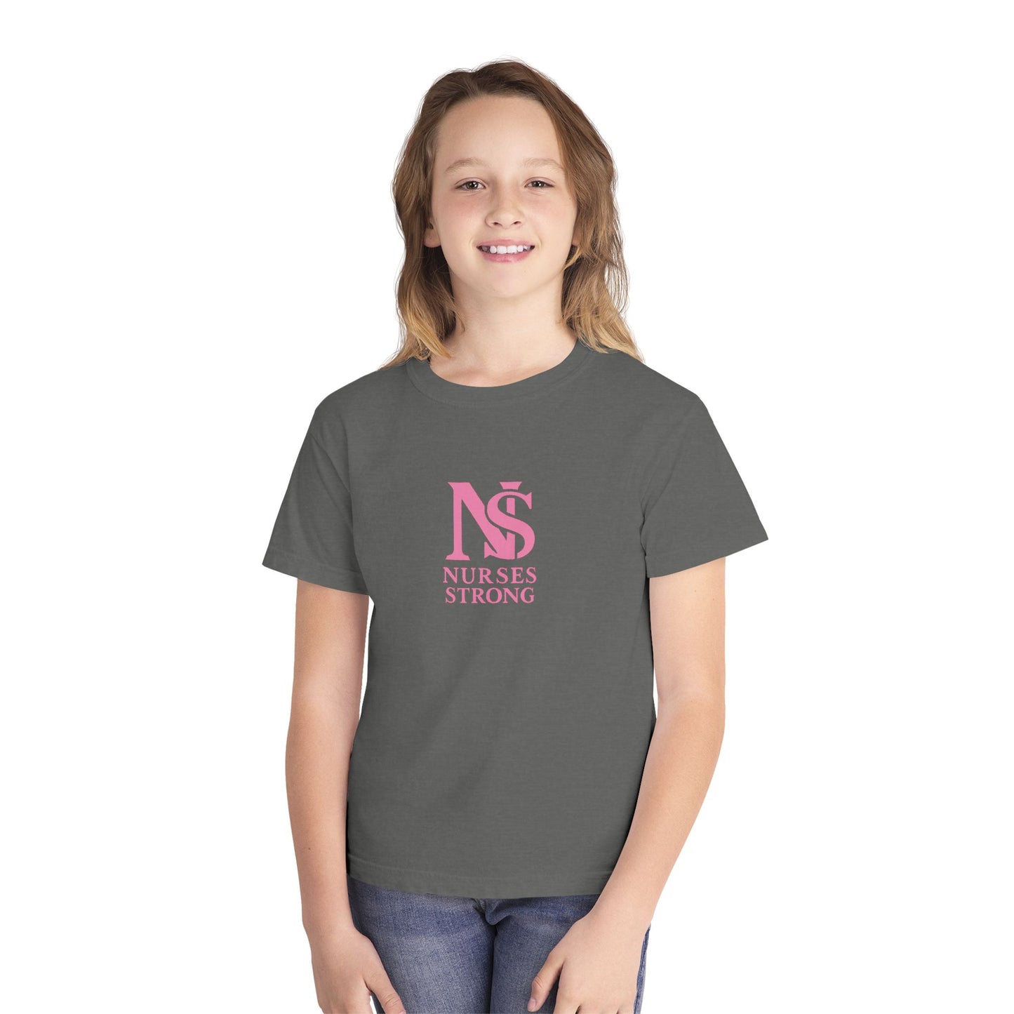 Nurses Strong Youth Tee, Inspirational Shirt for Future Nurses, Motivational Gift, Medical Student Apparel, Health Care T-Shirt