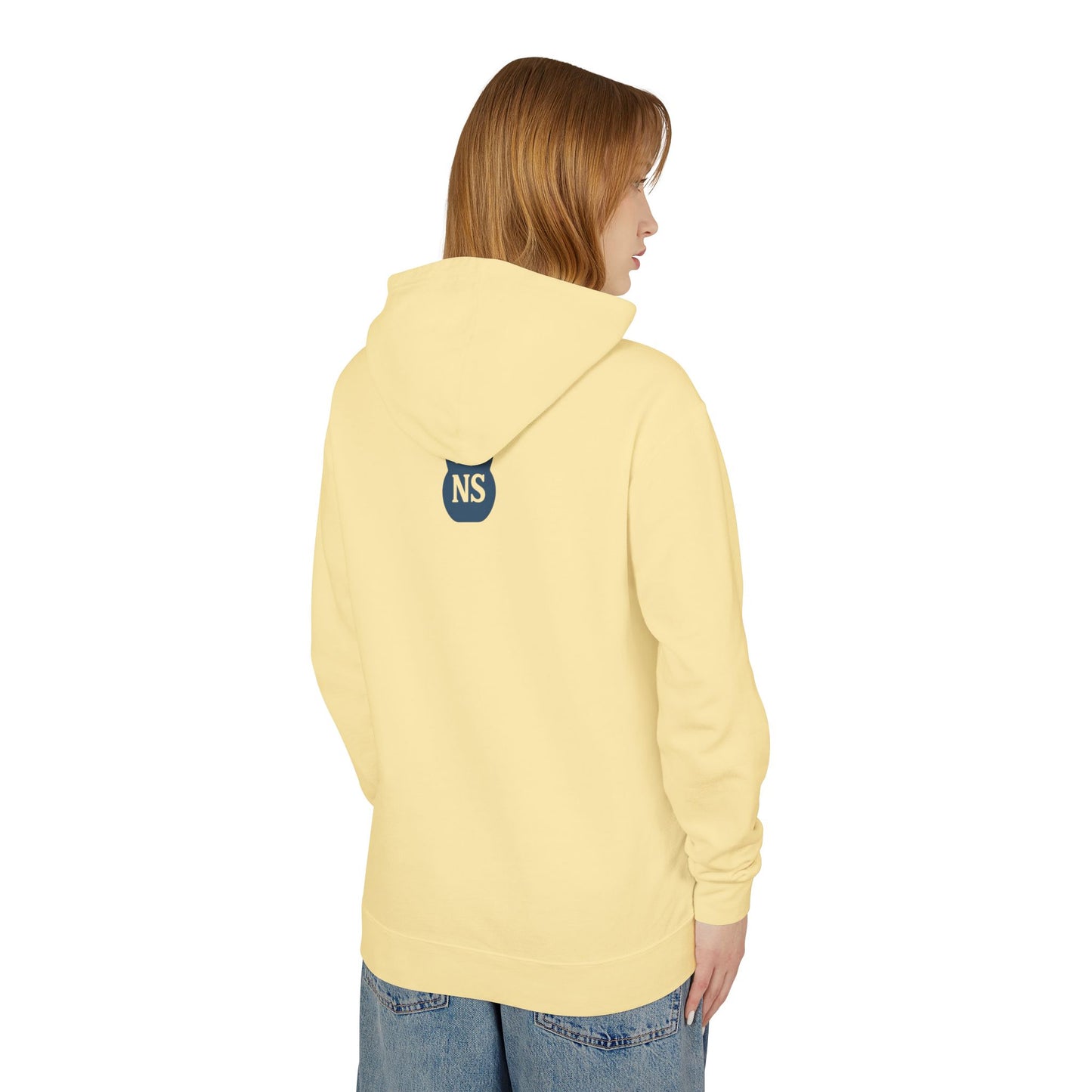 Balance Wellness Design, Cozy Gift for Mindfulness, Lightweight Hooded Sweatshirt, Yoga, Fitness, Relaxation, Self-Care