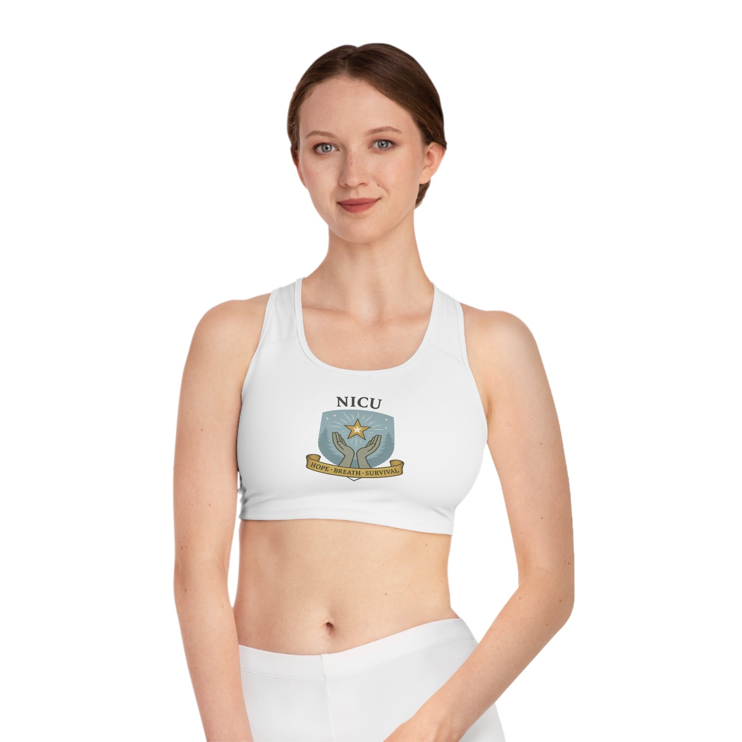 NICU Sports Bra (AOP)