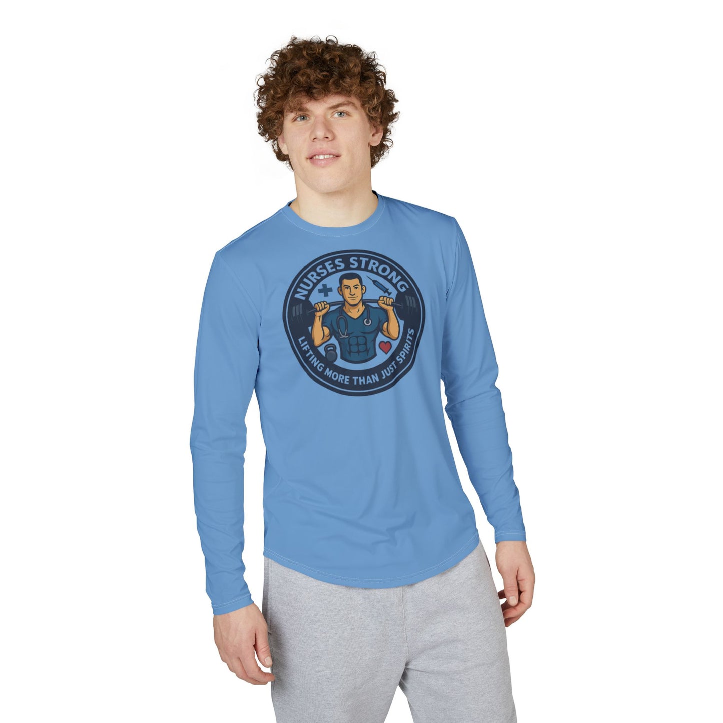 Nurses Strong UV Protection Long Sleeve Shirt – Shift Comfort + Outdoor Ready