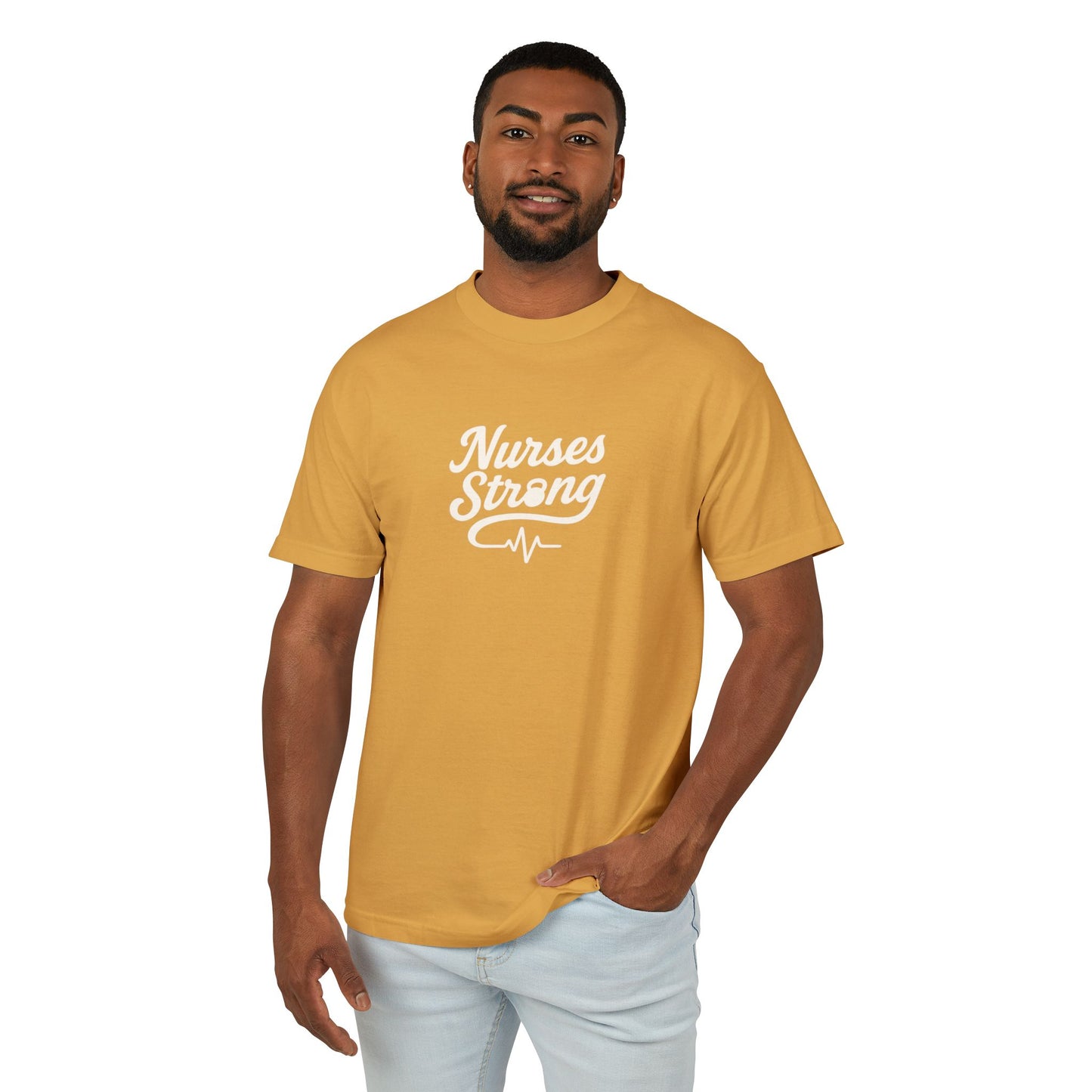 Casual Cotton Tee - One Shift at a Time, Relaxed Fit