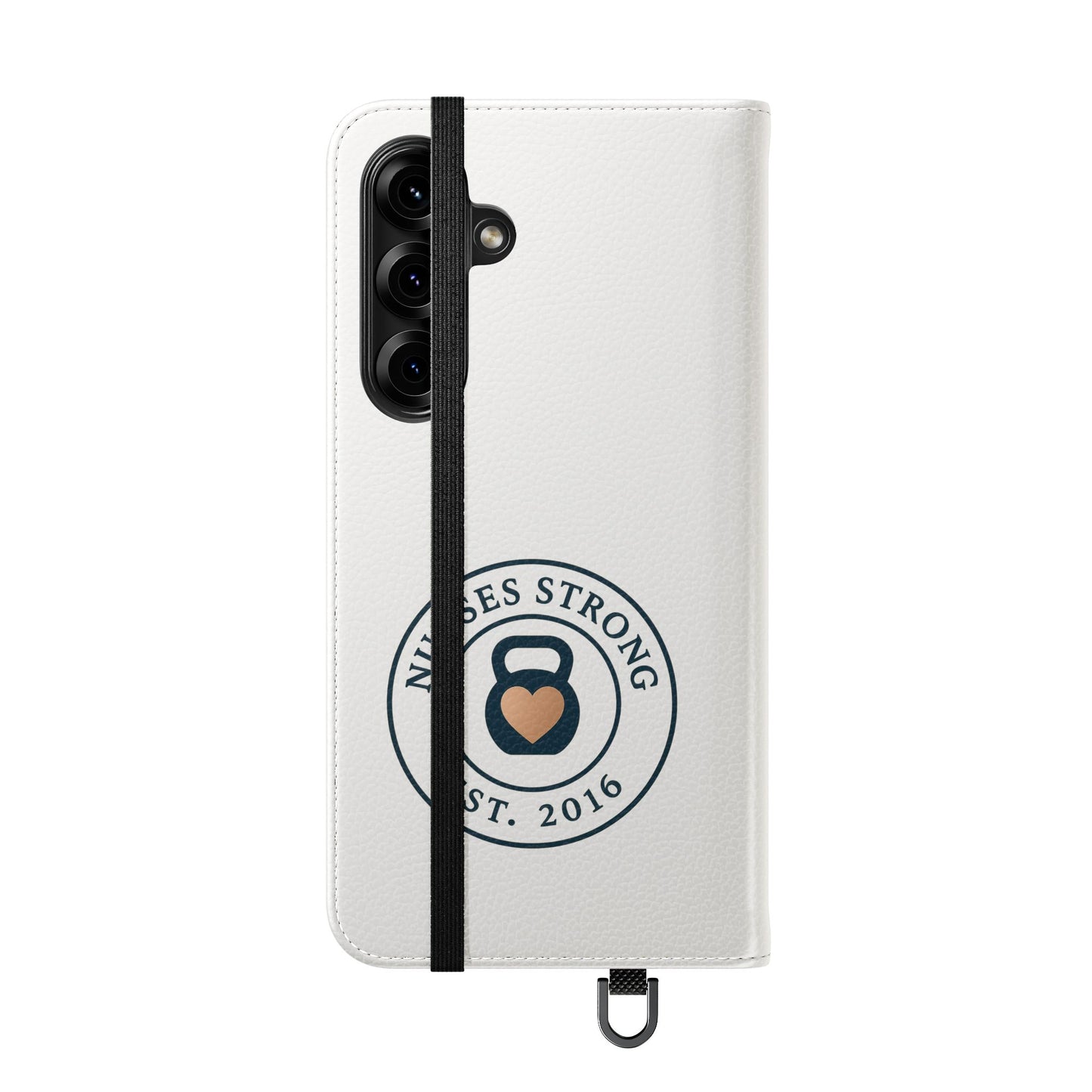 Navy Rose NS  Flip Case | Phone Accessory for Healthcare Workers | Gift for Nurses | Stylish & Functional | Durable Phone Protection