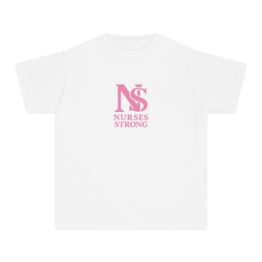 Nurses Strong Youth Tee, Inspirational Shirt for Future Nurses, Motivational Gift, Medical Student Apparel, Health Care T-Shirt