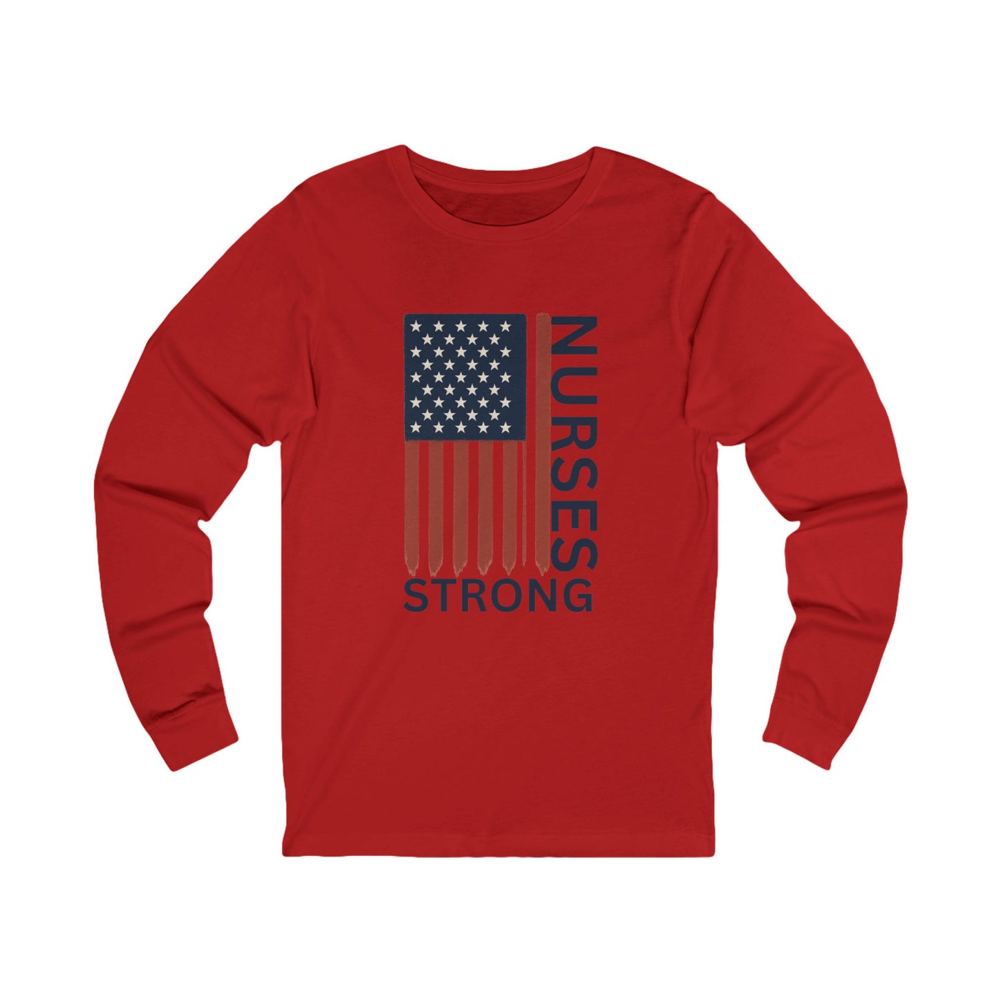 RWB Nurses Strong Long Sleeve Tee