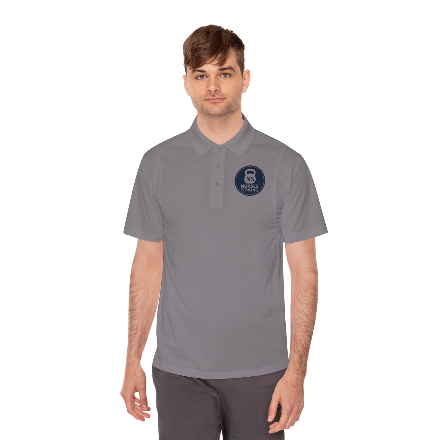 Men's Sport Polo Shirt - Activewear for Fitness, Casual Outings, Gift for Holidays, Sports Team Apparel, Office Wear