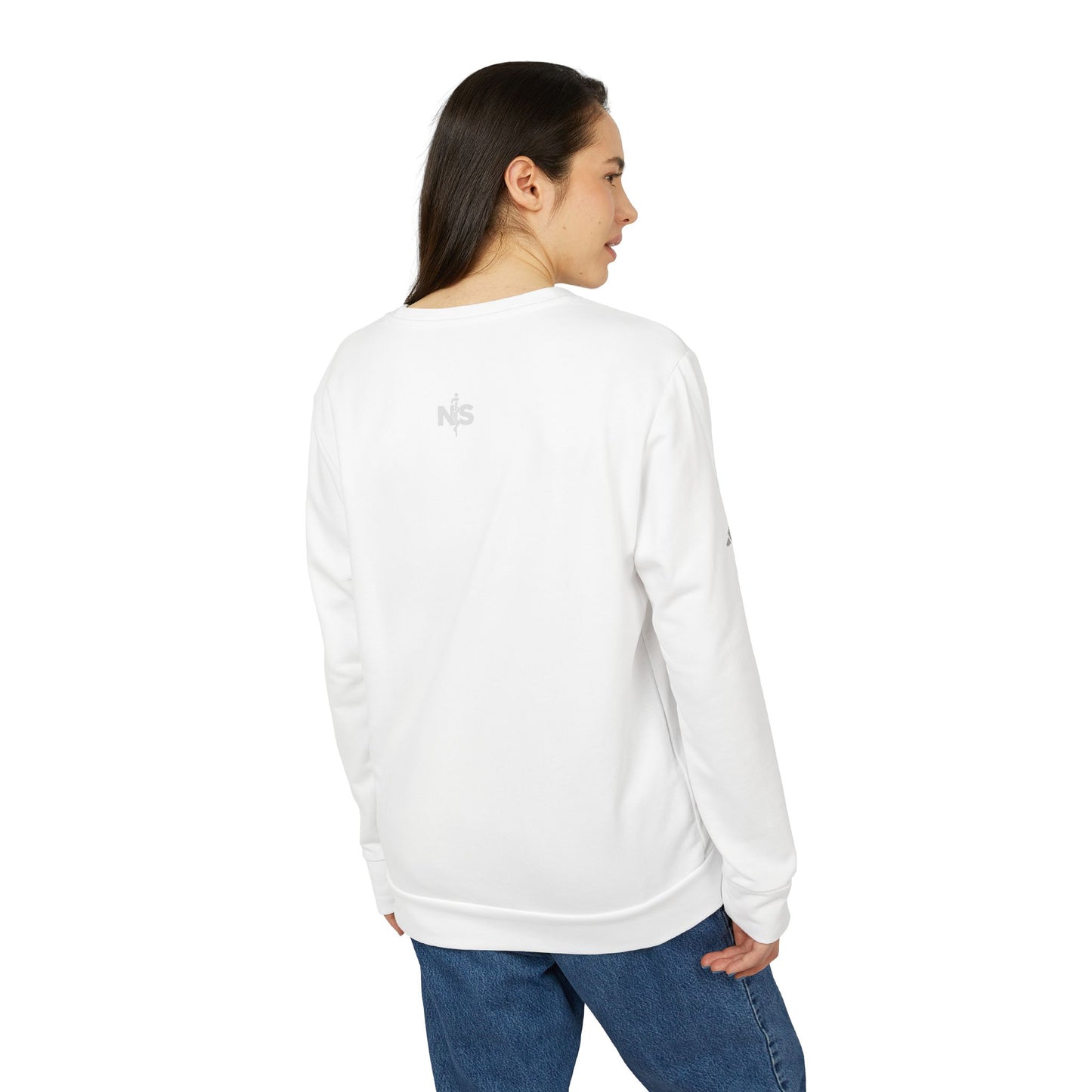 Adidas Caduceus Cozy Unisex Fleece Sweatshirt for Everyday Comfort, Streetwear Style, Casual Wear, Gift for Him/Her, Trendy Outerwear