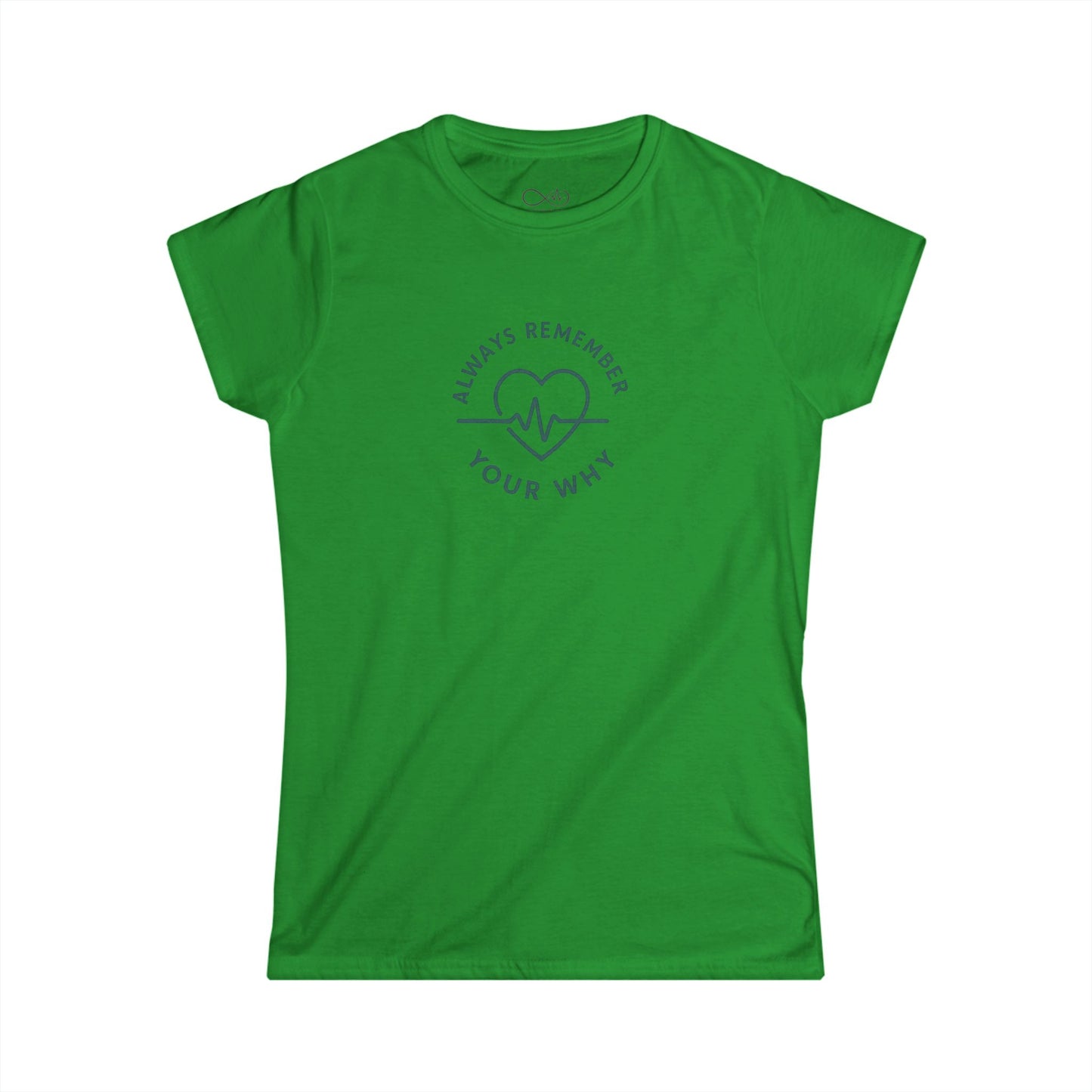Always Remember Your Why Soft Tee, Inspirational Gift, Fitness Apparel, Casual Wear, Self-Care Reminder