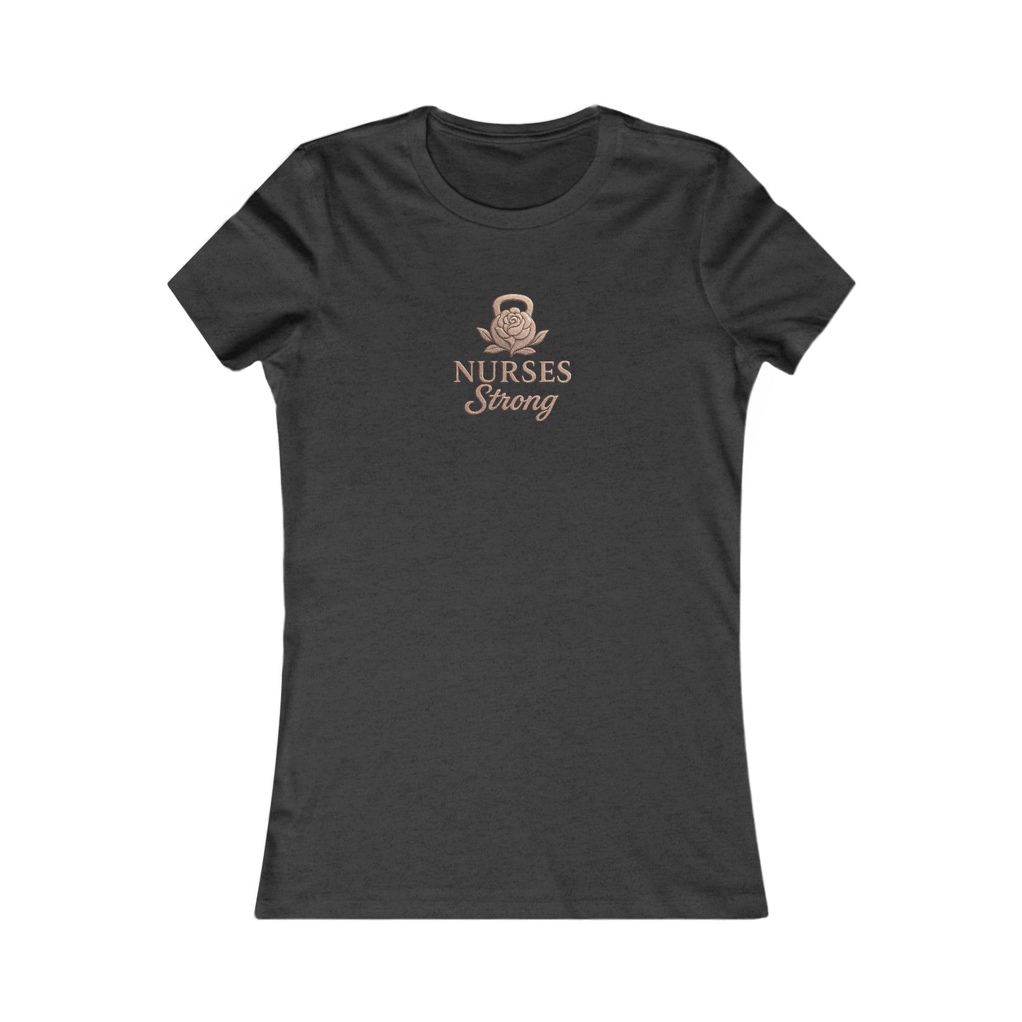 Rose Gold Nurses Strong Tee, Gift for Nurses