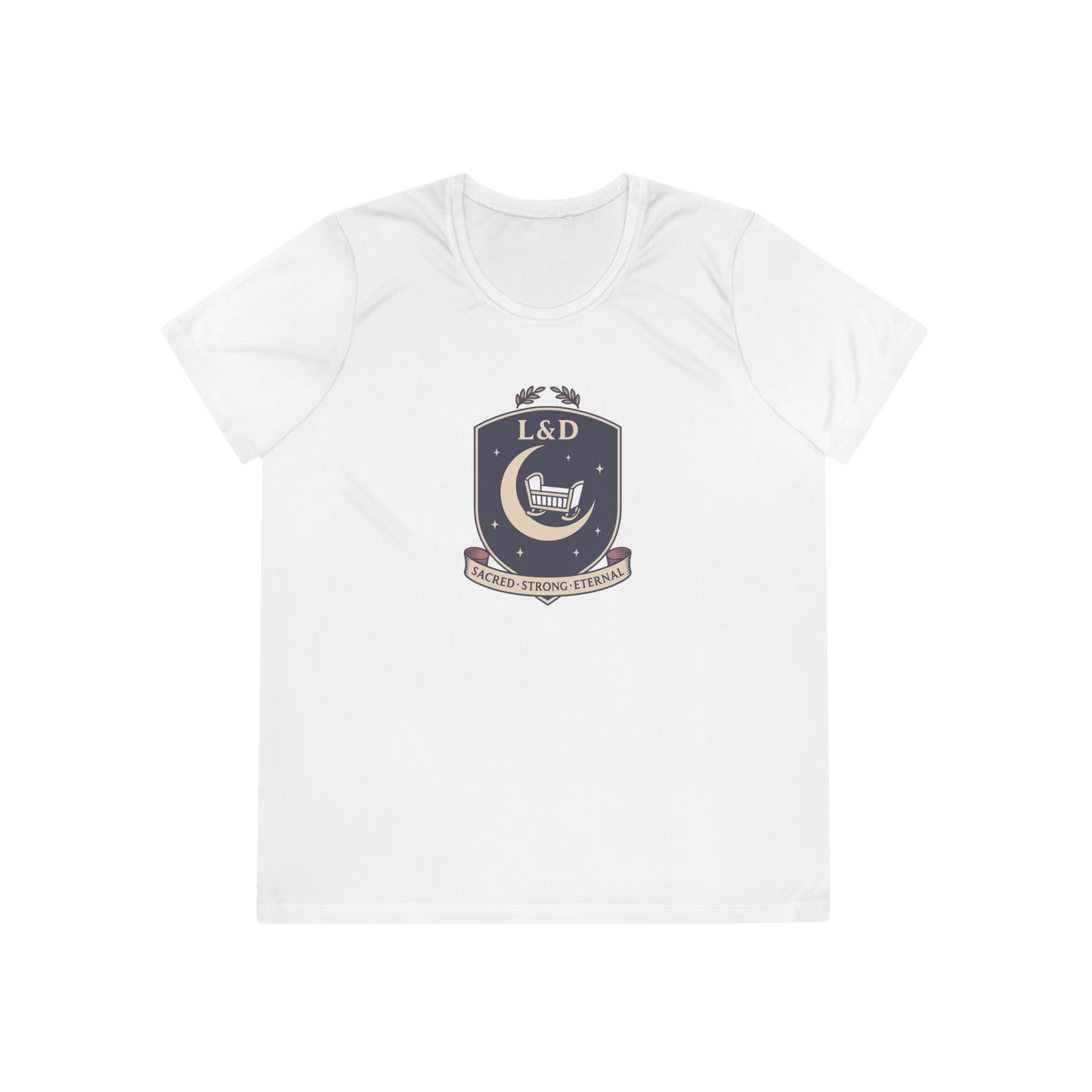Competitor Tee, Ladies Athletic Shirt, Running Tee, Sportswear Top, Gym T-Shirt, Gifts for Athletes