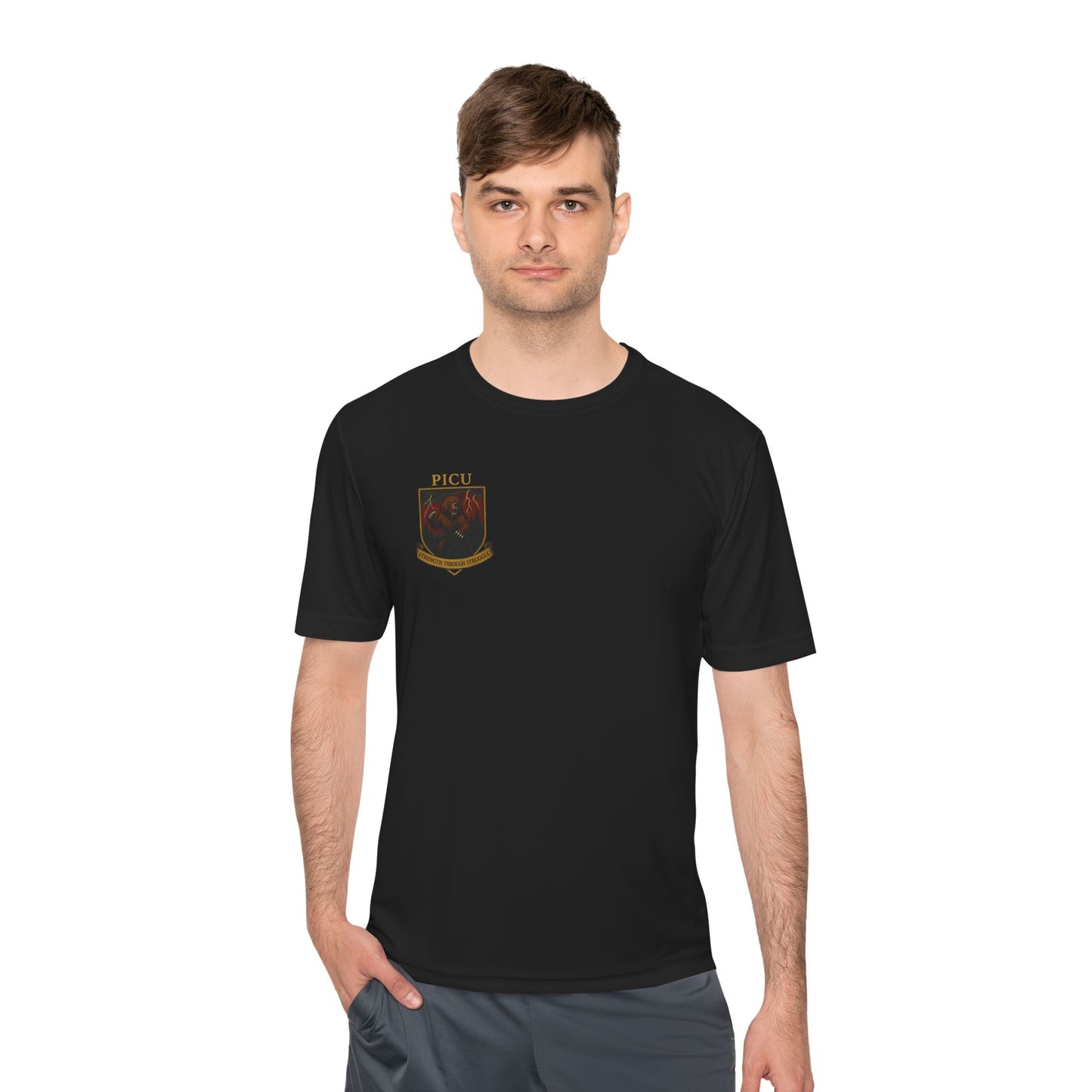 PICU Sigil Moisture Wicking Tee - Perfect for Active Lifestyles, Gym Wear, Gifts for Fitness Enthusiasts, Sports Events, Summer Casual [...]
