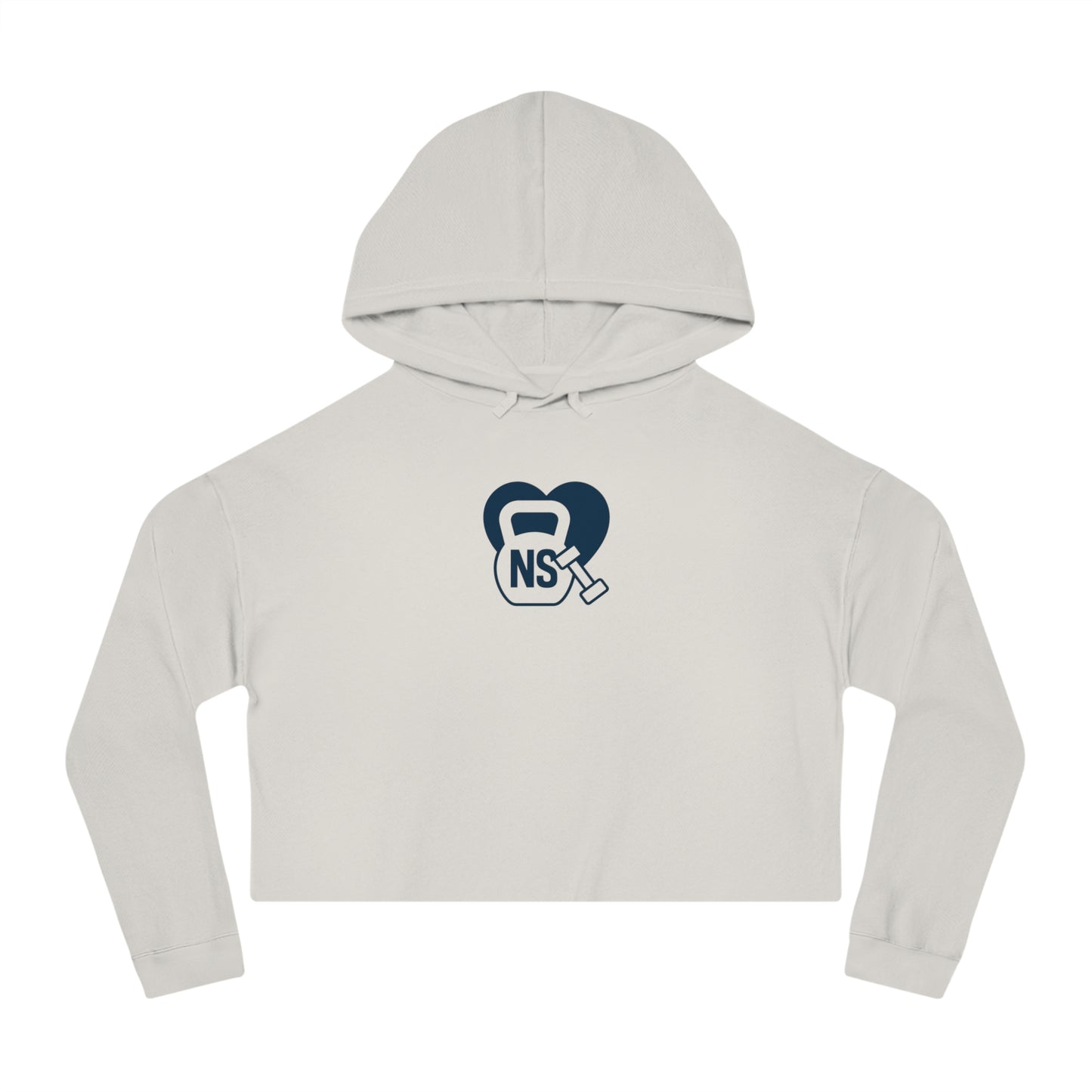Nurse Strong Cropped Hoodie, Fitness Apparel, Workout Sweatshirt, Nurse Gift, Workout Motivation