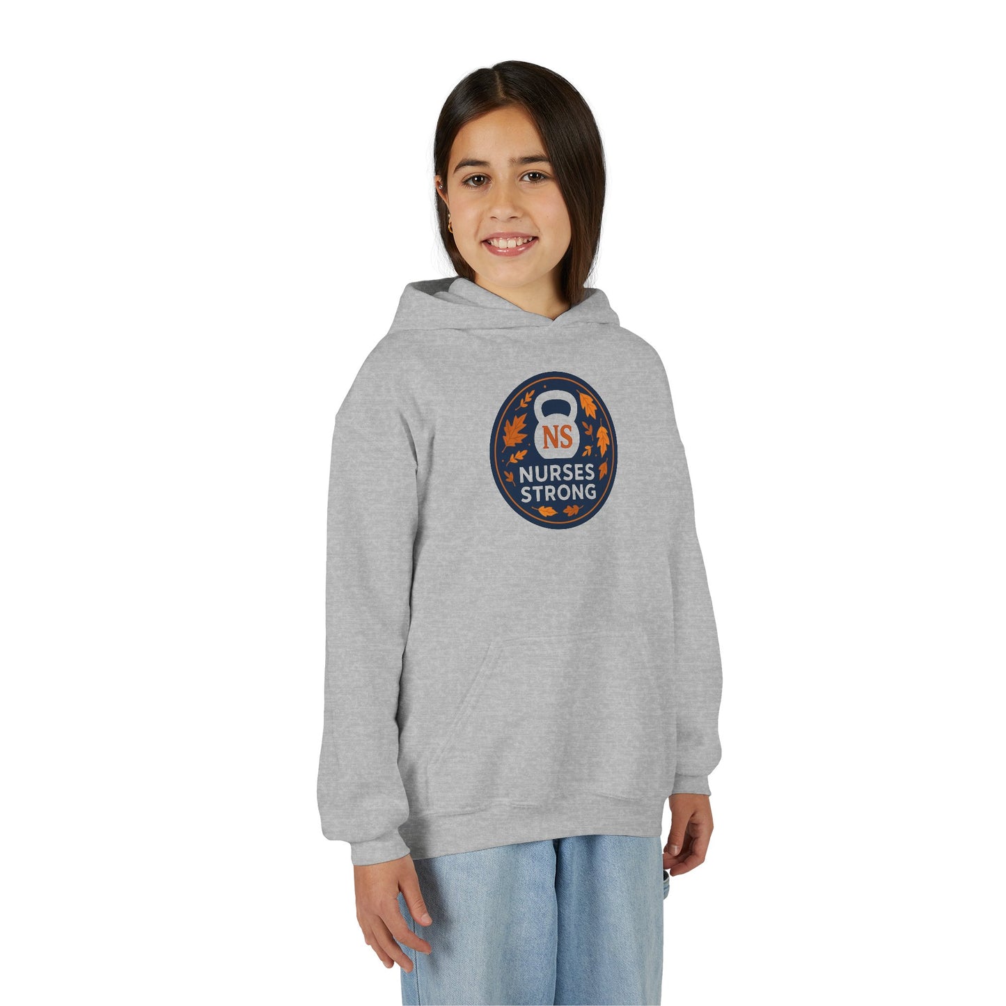 Nurses Strong Hoodie, Youth Sweatshirt, Gift for Nurses, Nursing School Apparel, Healthcare Worker Hoodie, Medical Student Sweater