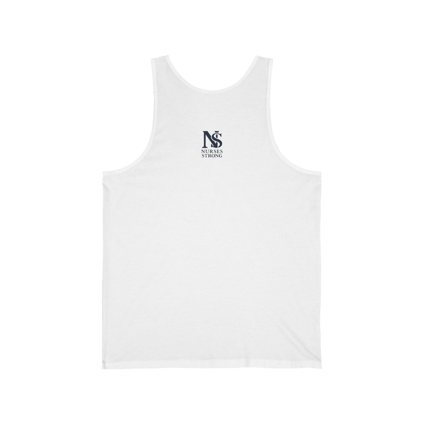 Nurses Strong Tank Top, Unisex Jersey Tank, Nursing Gift, Workout Apparel, Fitness Top, Health Professional Clothing