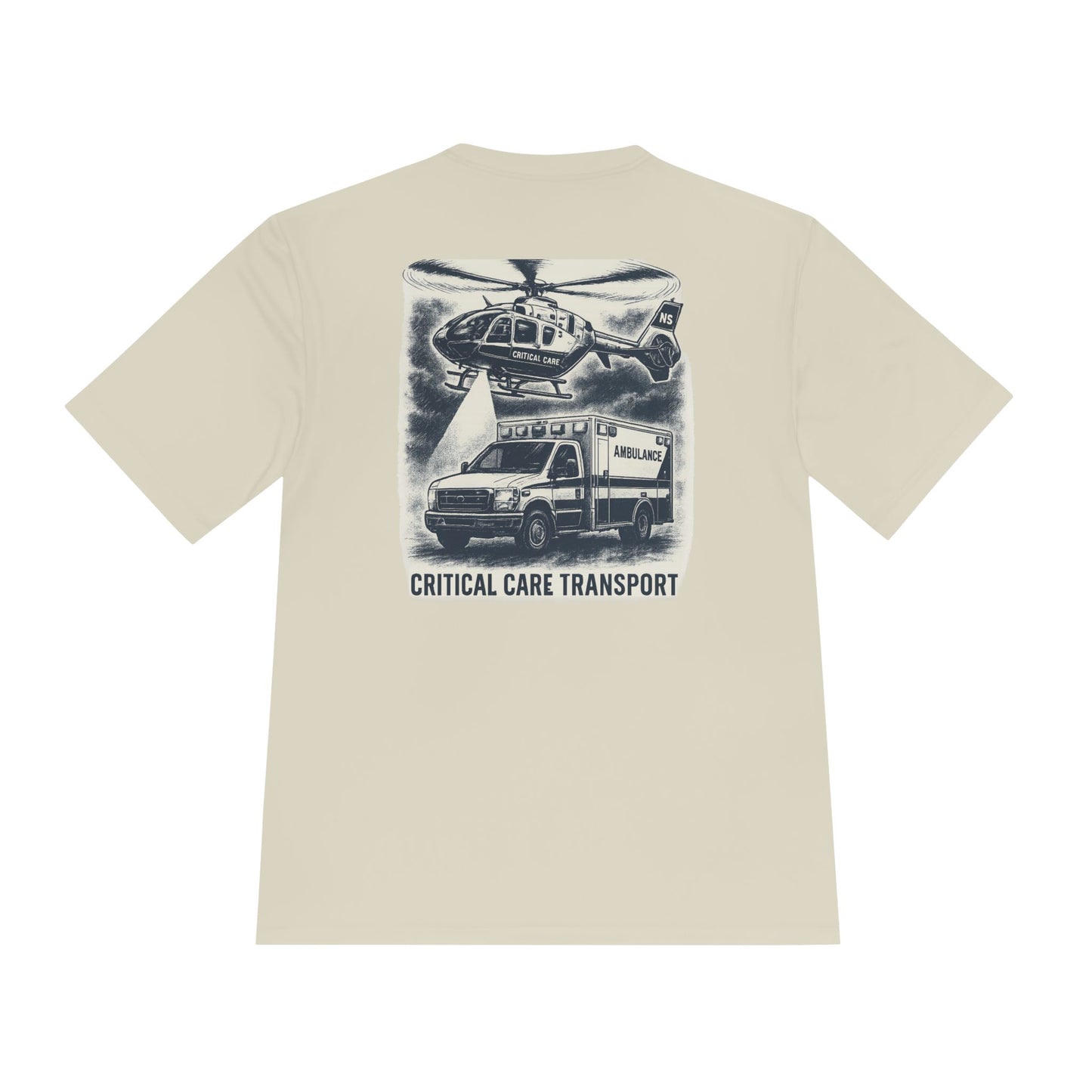 Critical Care Transport Tee, Unisex Athletic Shirt, EMS Gift, First Responder Apparel, Workout Tee, Emergency Services Clothing
