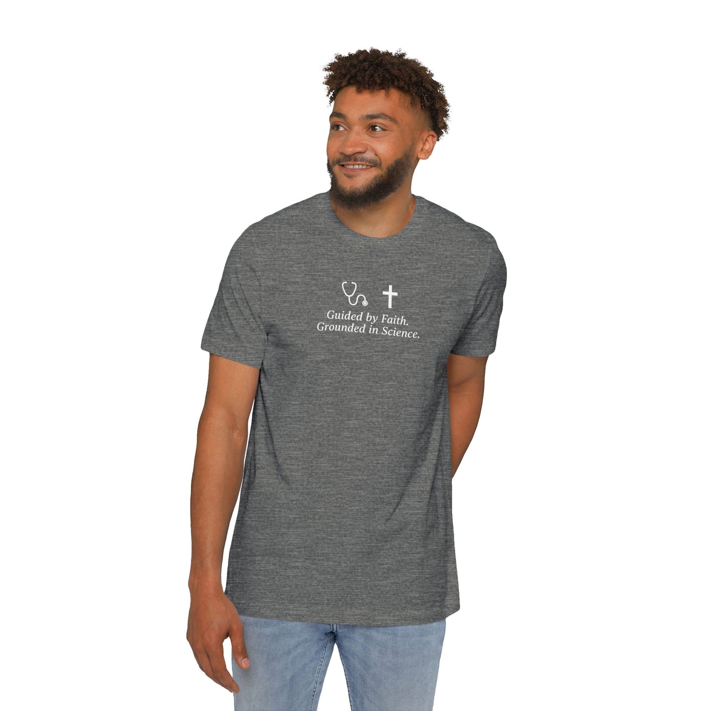 Faith and Science T-Shirt | Casual Wear, USA-Made