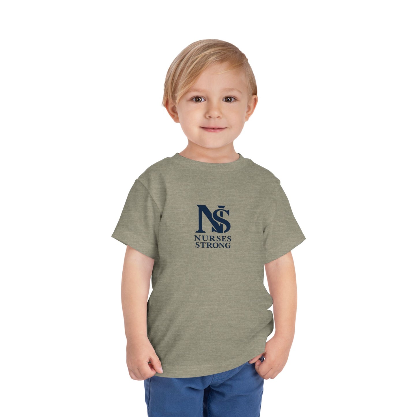 Nurses Strong Toddler Tee | Cute Kids Shirt, Baby Gift, Toddler T-Shirt, Healthcare Apparel, Strength in Nursing
