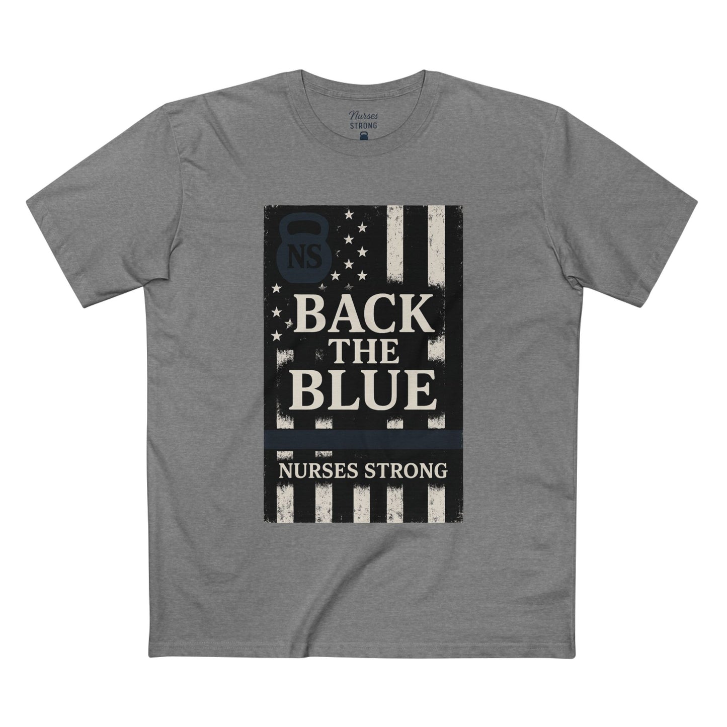 Back the Blue, Nurse Support Tee, Casual Wear