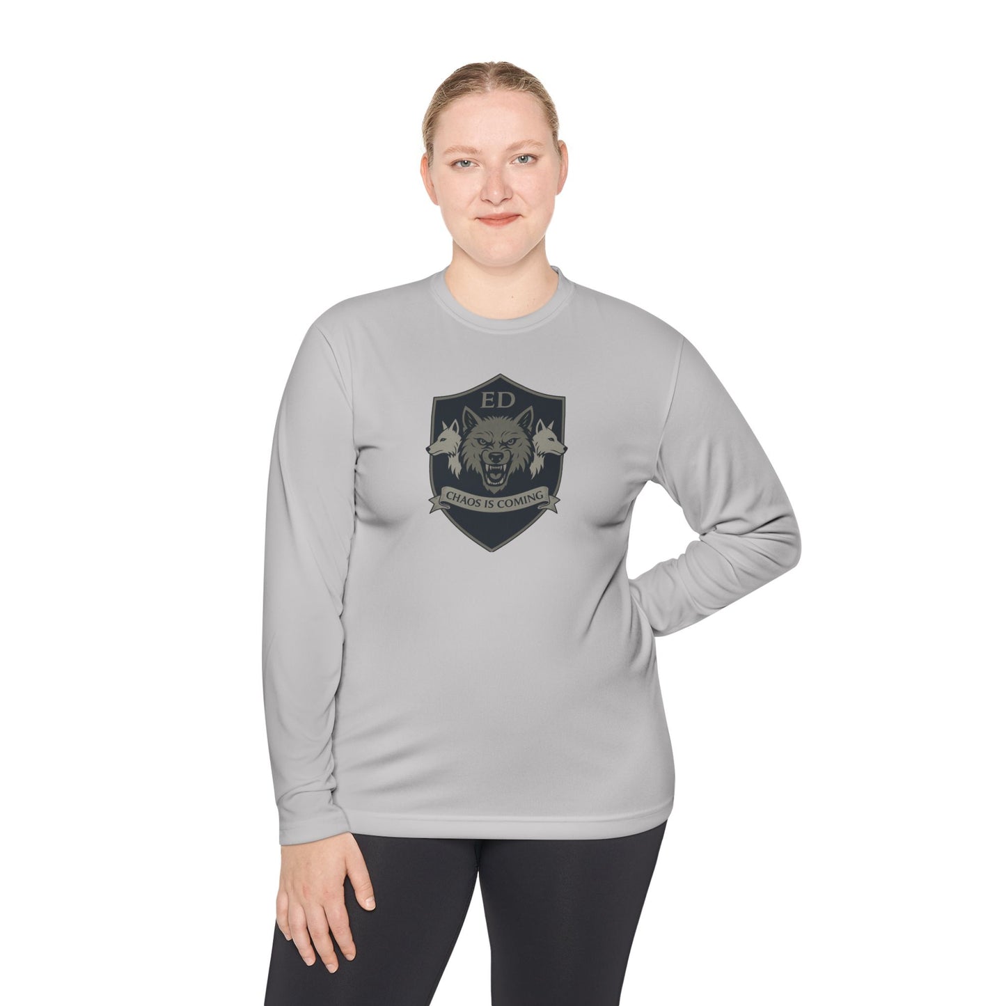 Chaos is Coming -Ready Unisex Long Sleeve Tee, Outdoorsy Shirt, Camping Gear, Gift for Nature Lovers, Hiking Tee