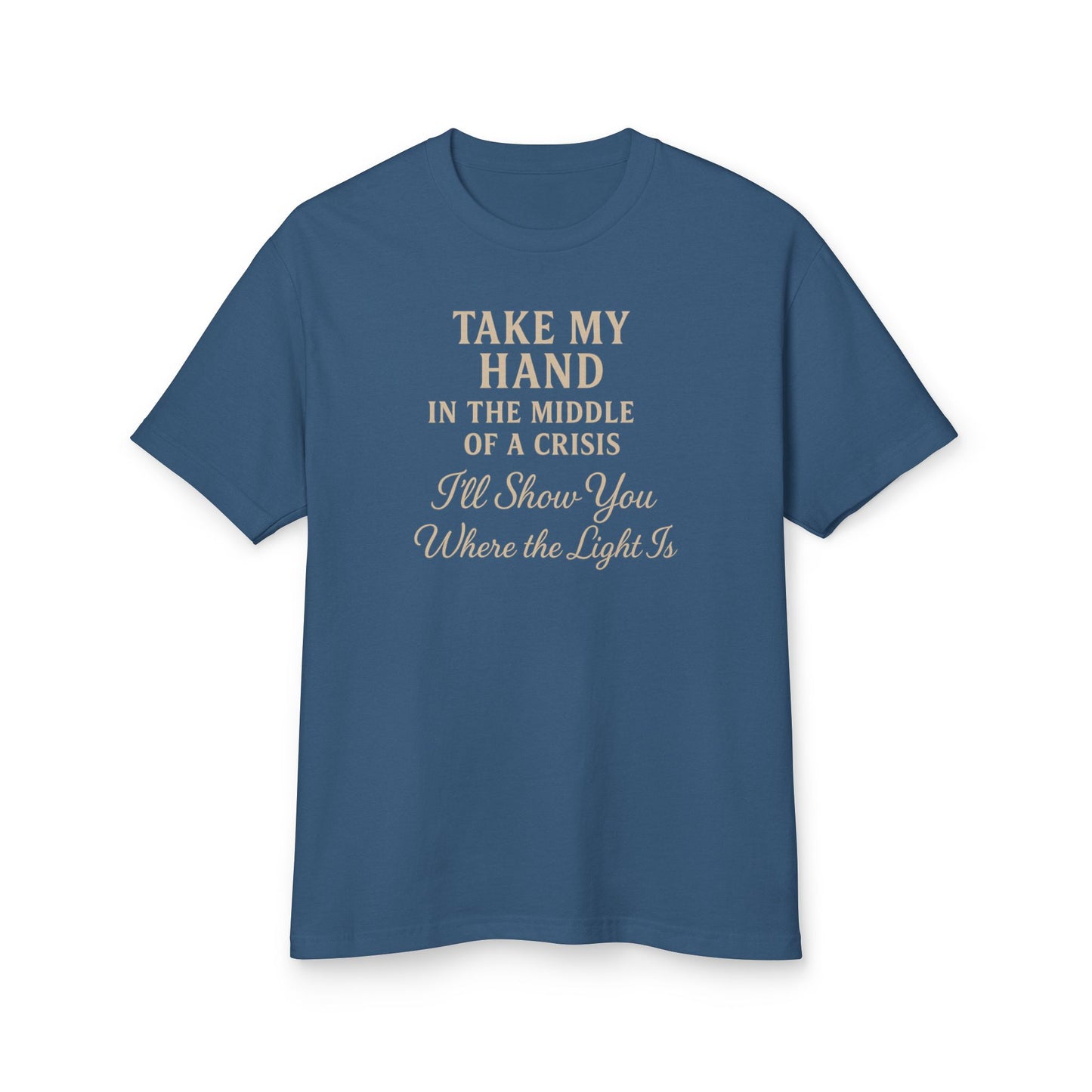 Take my Hand | Unisex Heavyweight Cotton Shirt