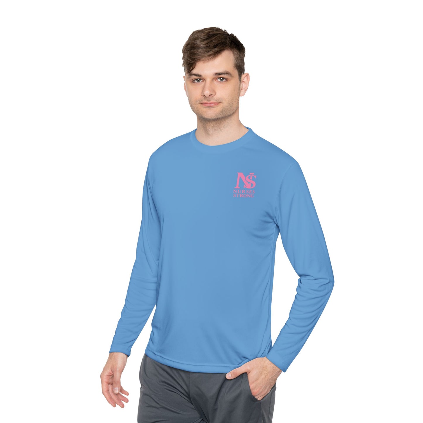 Unisex Lightweight Long Sleeve Tee - Nurses Strong T-Shirt for Healthcare Workers, Gift for Nurses, Fitness Shirt, Casual Wear, [...]
