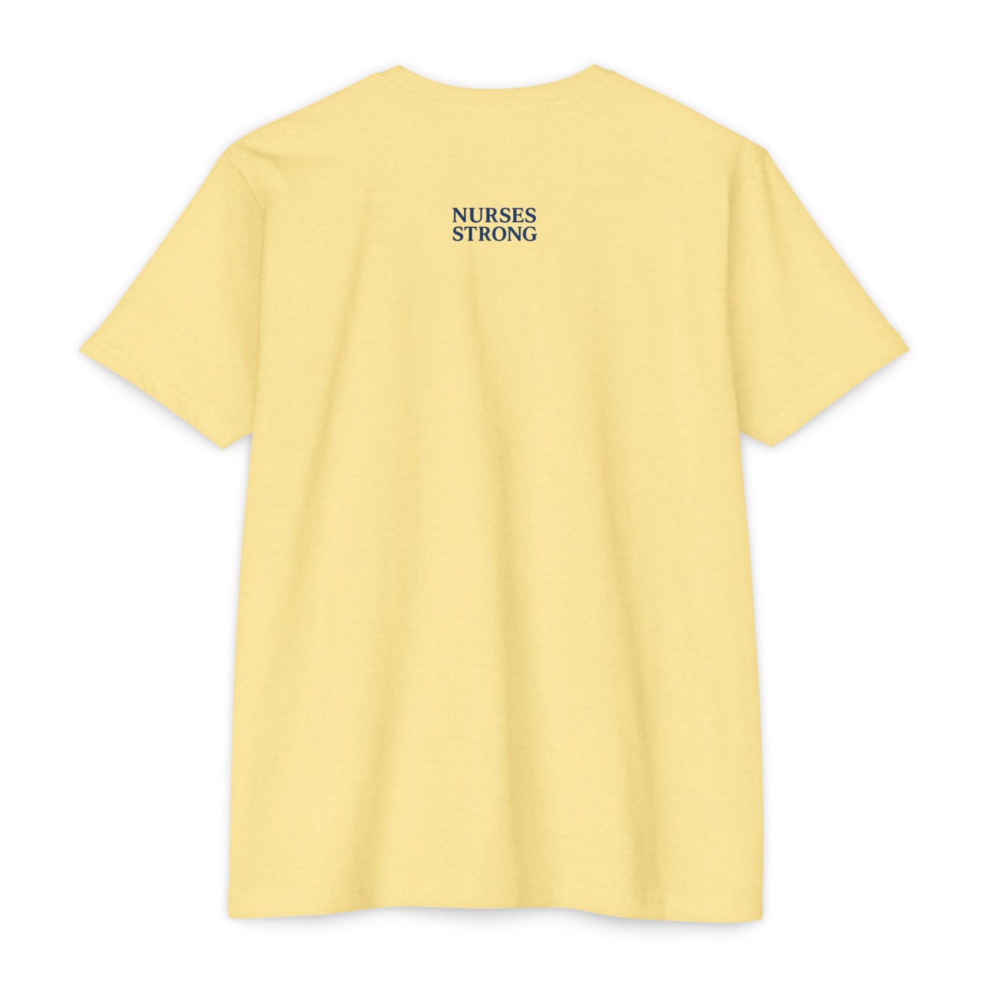 Nurse Strong KB T-Shirt | CVC Jersey Tee for Healthcare Heroes, Comfort Shirt for Nurses, Gift for Medical Professionals