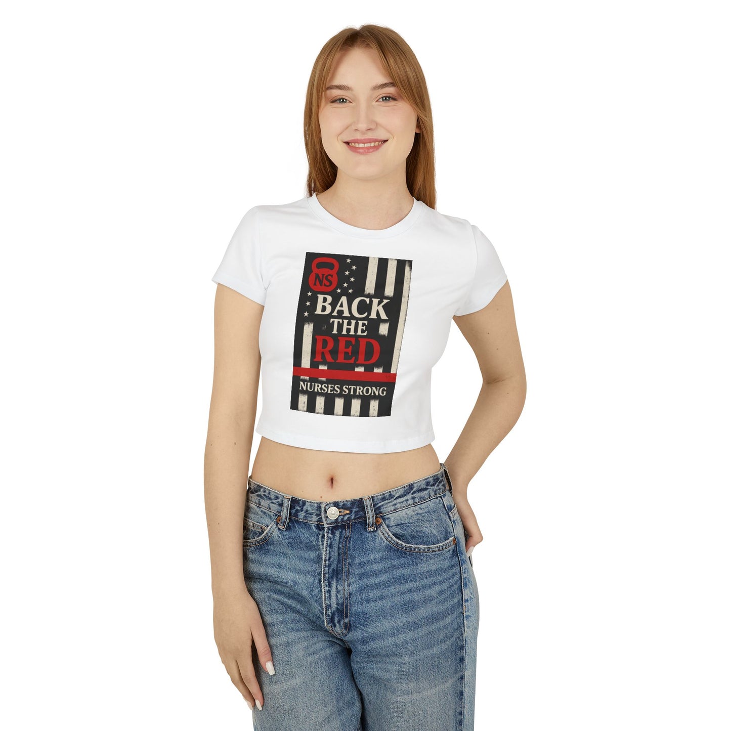 Back the Red Baby Tee