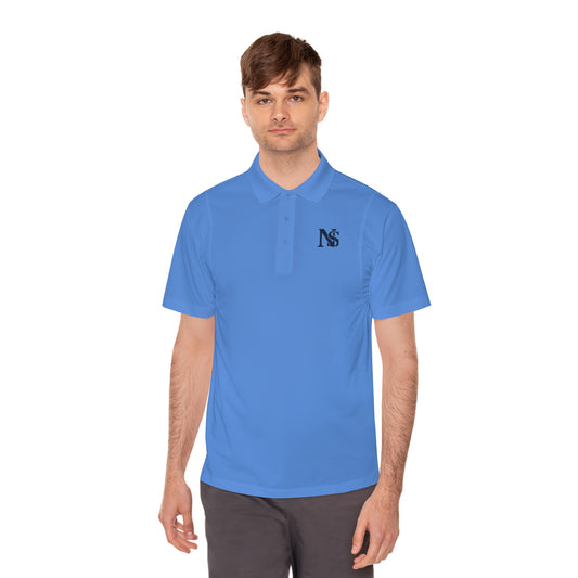 Classic NS Men's Sport Polo Shirt, Casual Athletic Wear, Great for Summer Events, Golf, Comfortable Outdoor Activity
