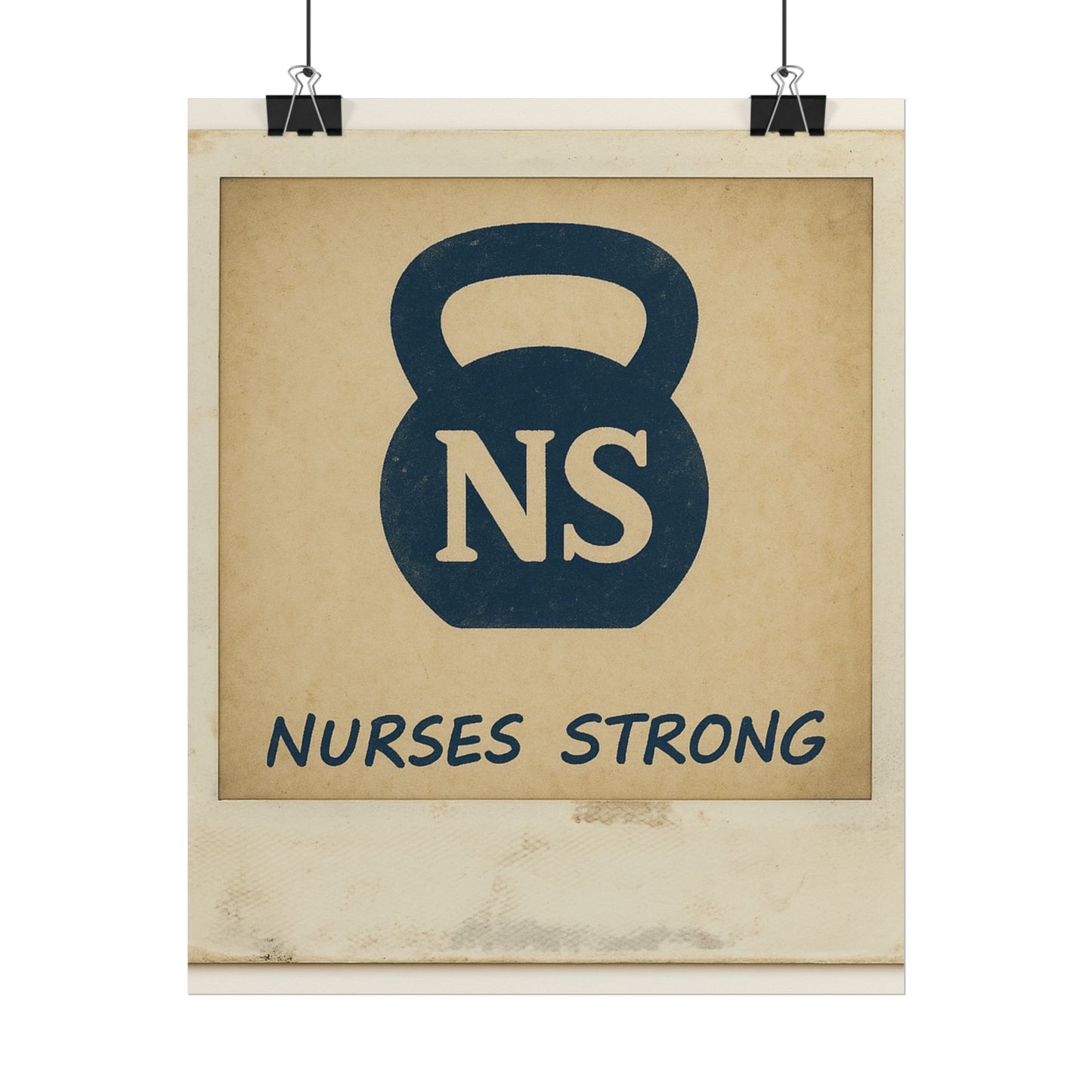 Nurse Strength Rolled Posters, Motivational Wall Art, Inspirational Decor, Gifts for Nurses, Health Care Appreciation
