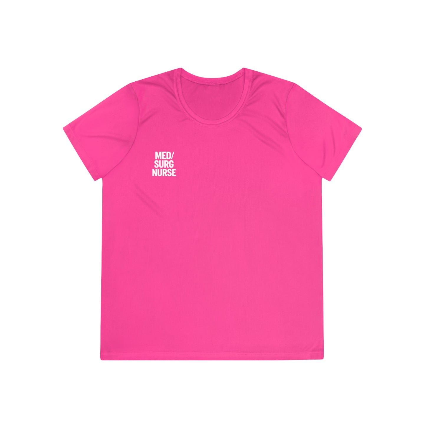 Med/Surg Ladies Competitor Tee - Motivating Sports T-Shirt for Nurses, Activewear Top, Fitness, Gifts for Medical Professionals, Workout Shirt, [...]